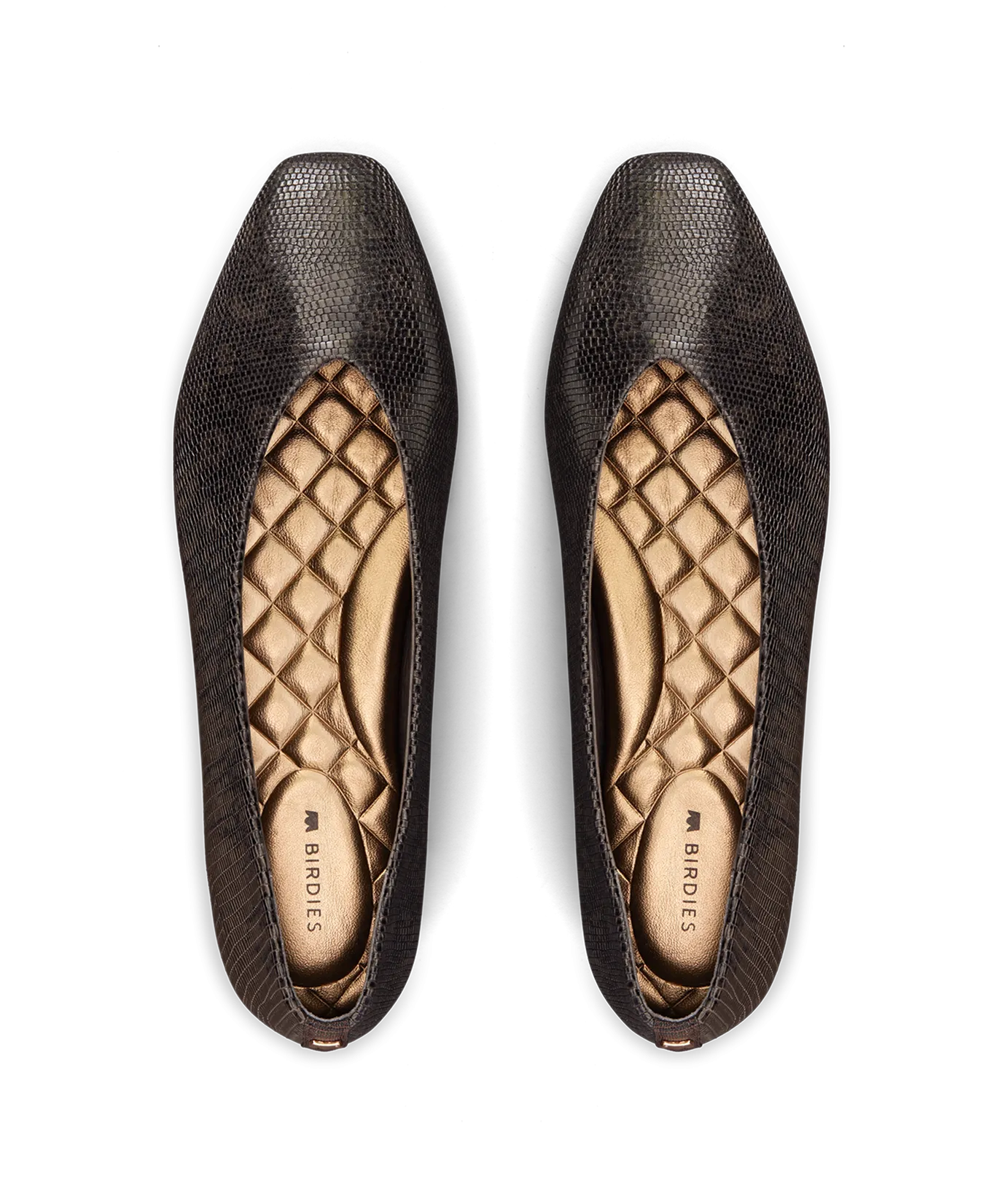 The Crane - Espresso Embossed Leather Effortless Glide