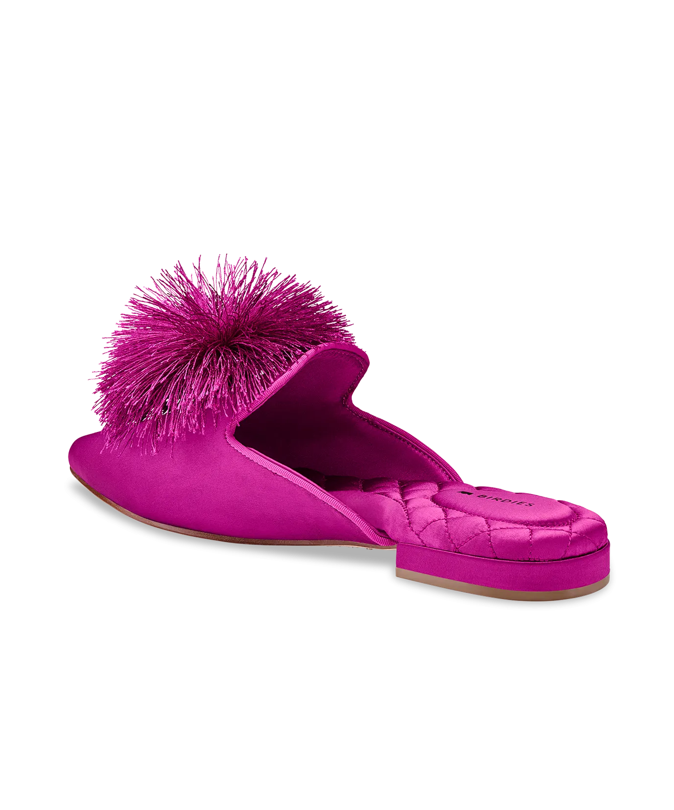 The Dove - Fuchsia Satin Pom Shock absorption