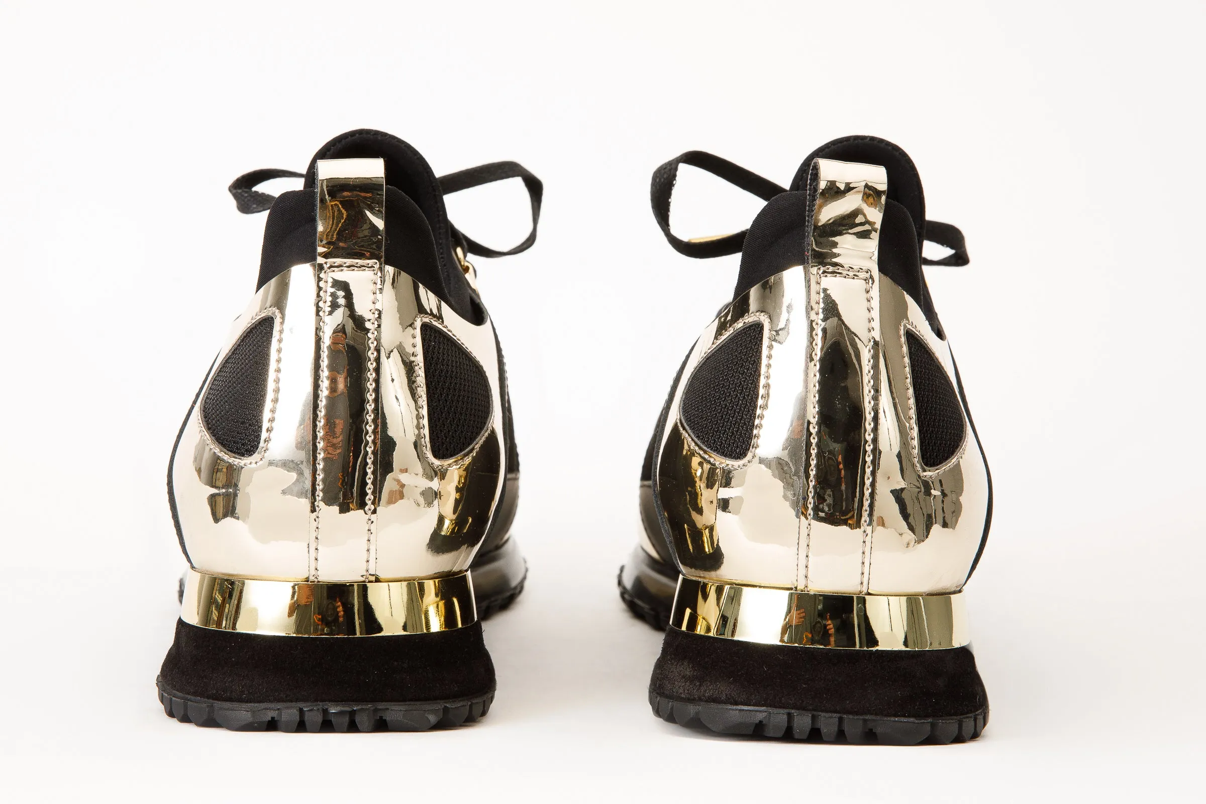 The Emir Gold Leather Men Sneaker Limited Edition Desert-Core