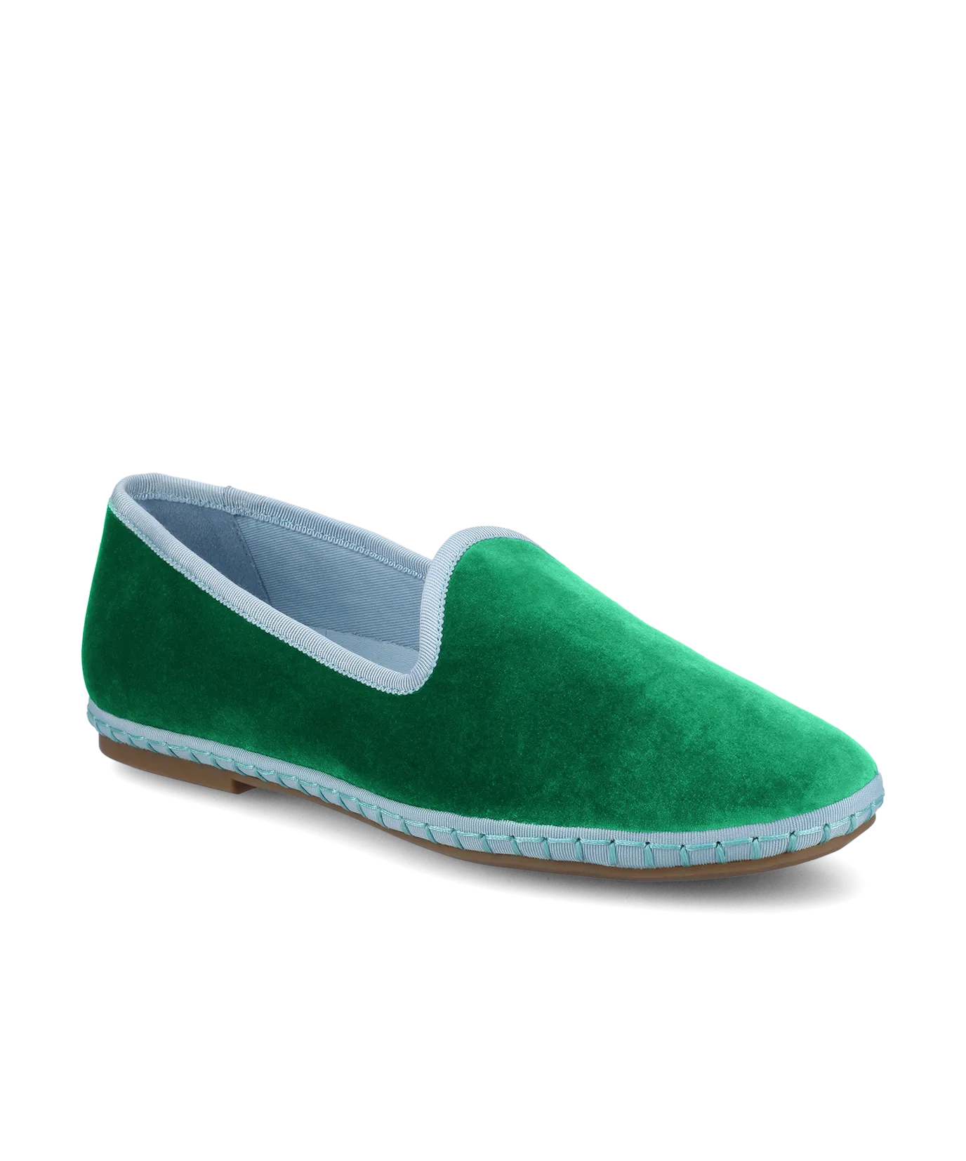 Firm Steps Trendy Padding The Heron - Kelly Green Velvet