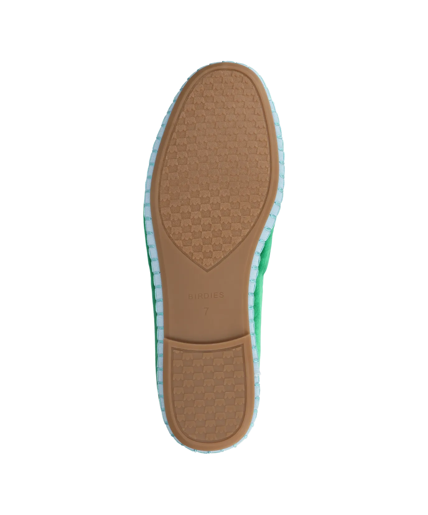 The Heron - Kelly Green Velvet Casual Slip