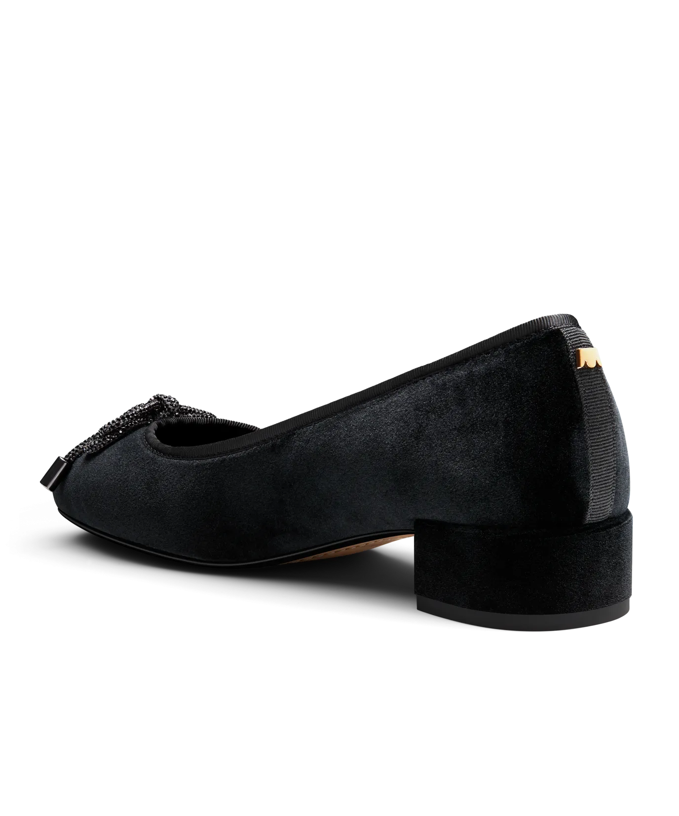 The Hummingbird 30 - Black Velvet Bow Elegant Edge Comfort