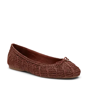 Coral Glow The Hummingbird - Walnut Raffia