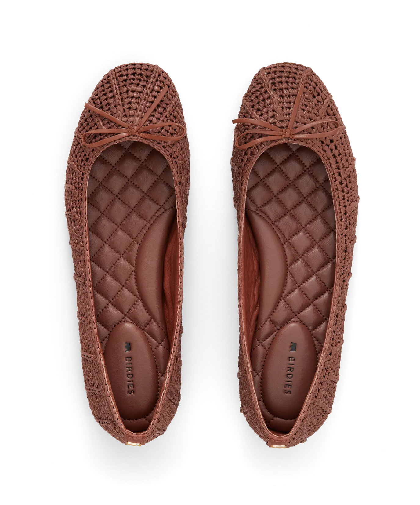 The Hummingbird - Walnut Raffia Fashion Ease