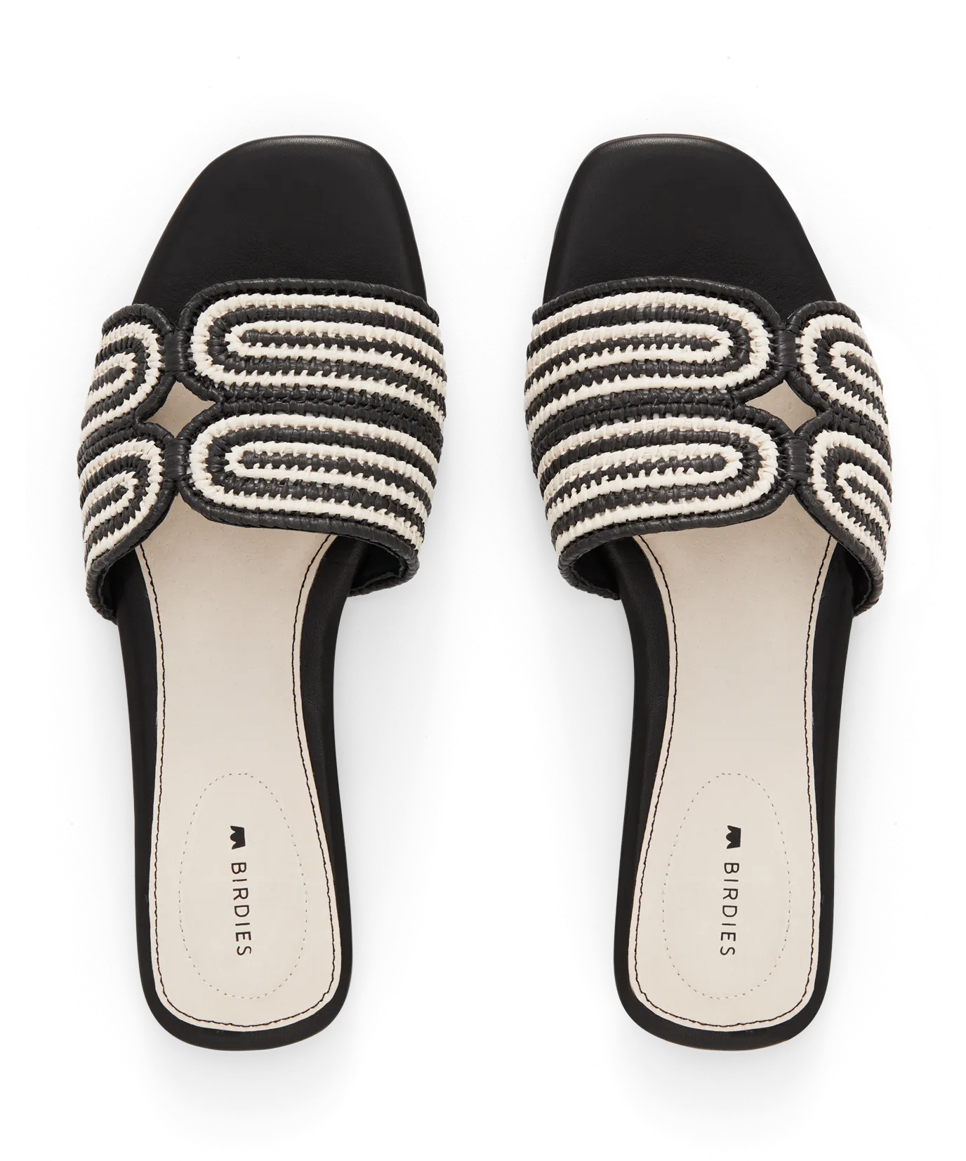 The Kiwi - Black Raffia Cool Comfort