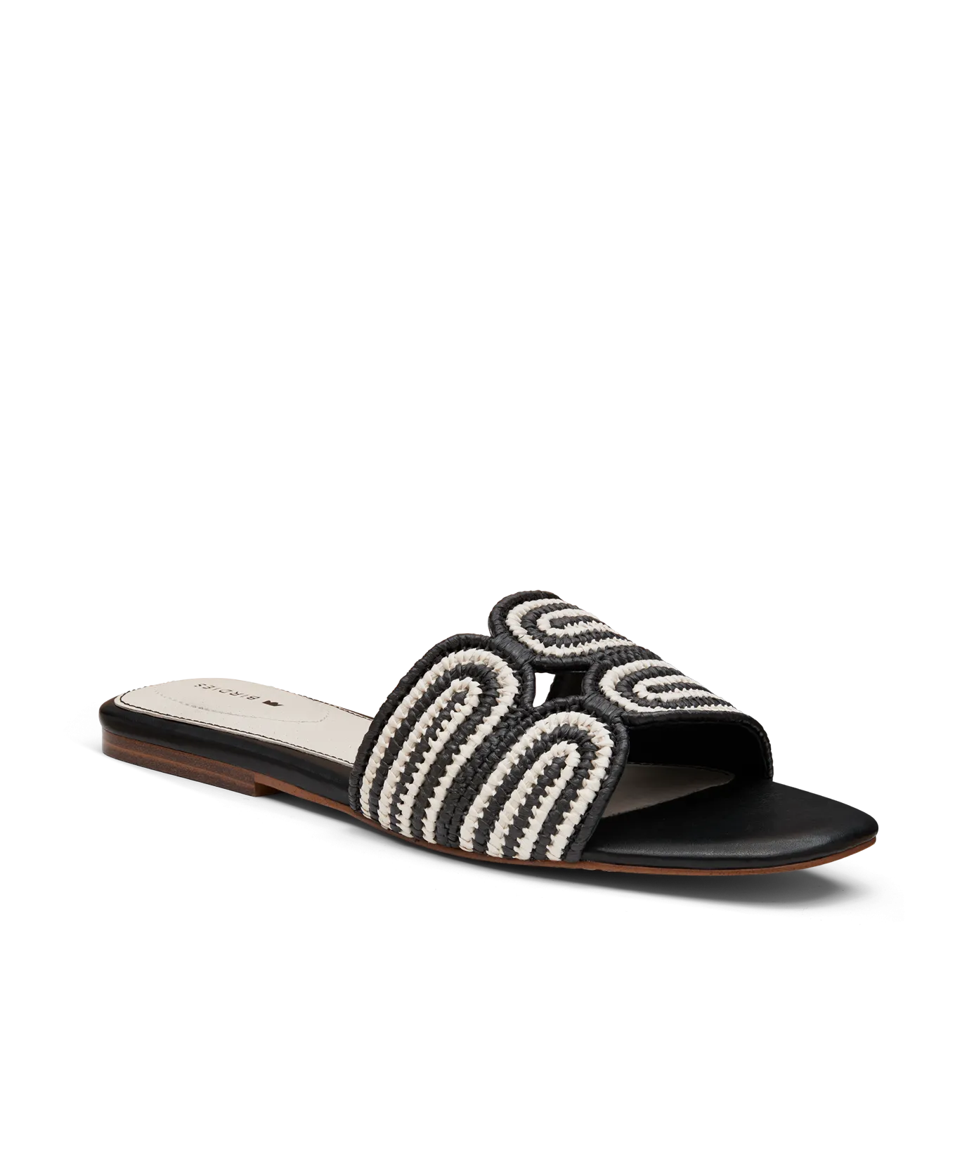 Relax Foot The Kiwi - Black Raffia
