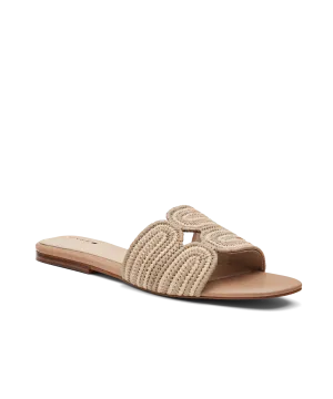 The Kiwi - Sand Raffia Minimal Fit