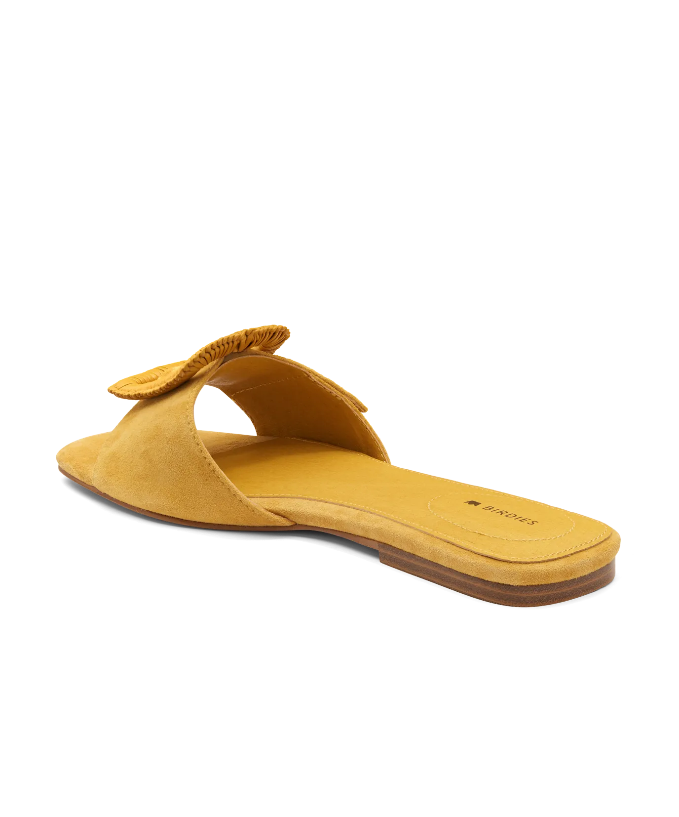 The Kiwi - Sunflower Suede Ergonomic Cushion