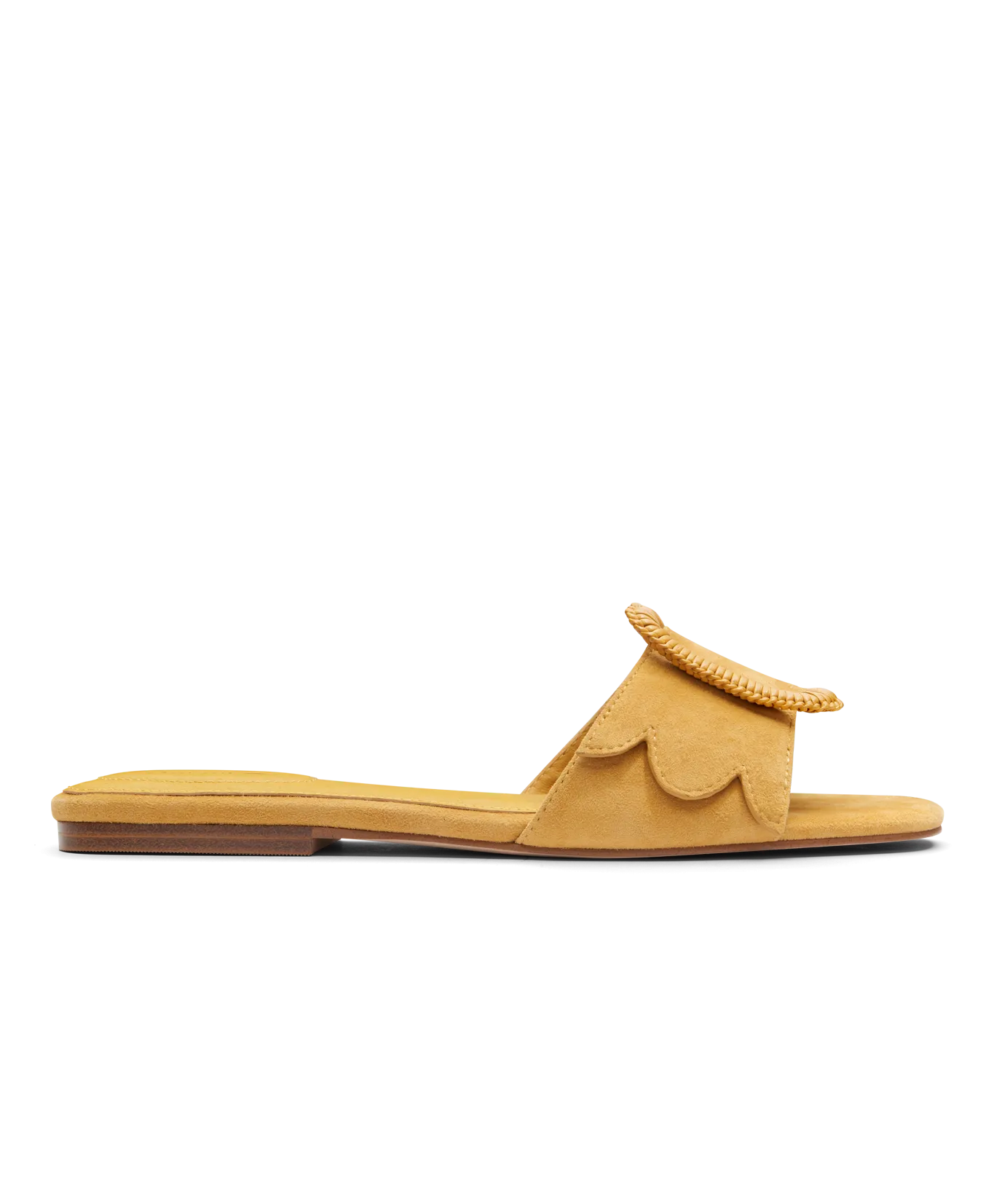 The Kiwi - Sunflower Suede Ergonomic Cushion