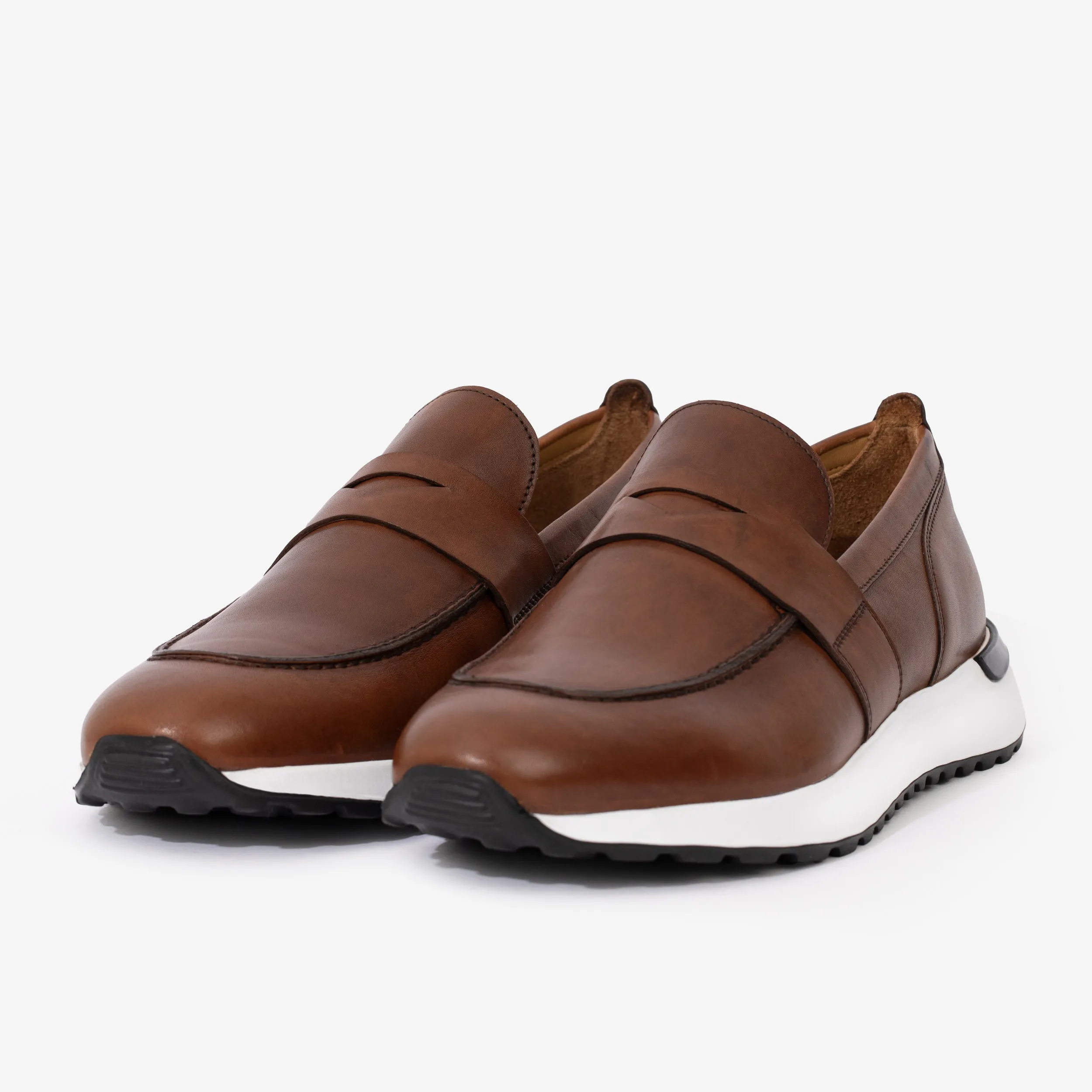 The Lara Tan Leather Men Sneaker Exclusive