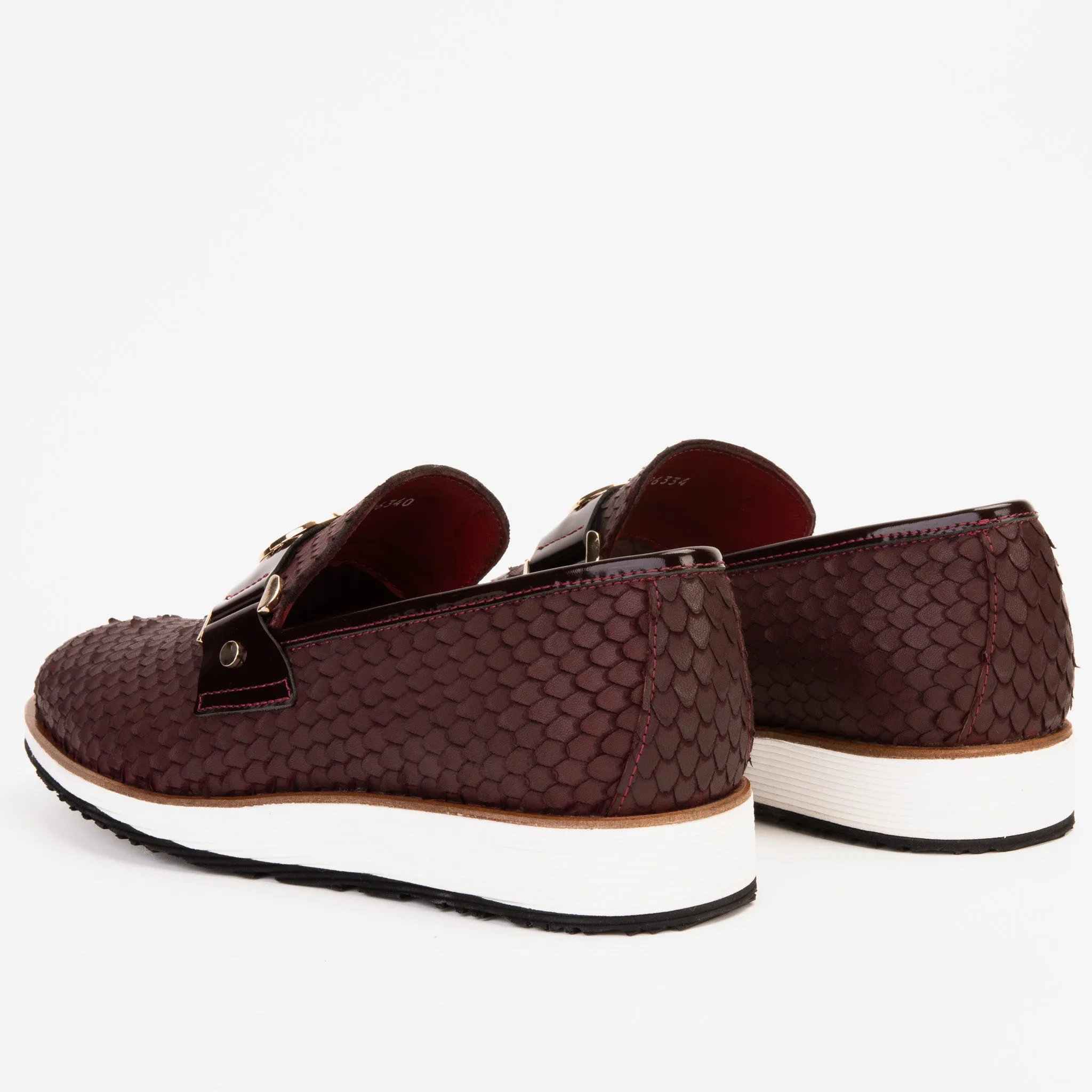 The Legacy Burgundy Leather Men Casual Loafer Shoe Speed-Core