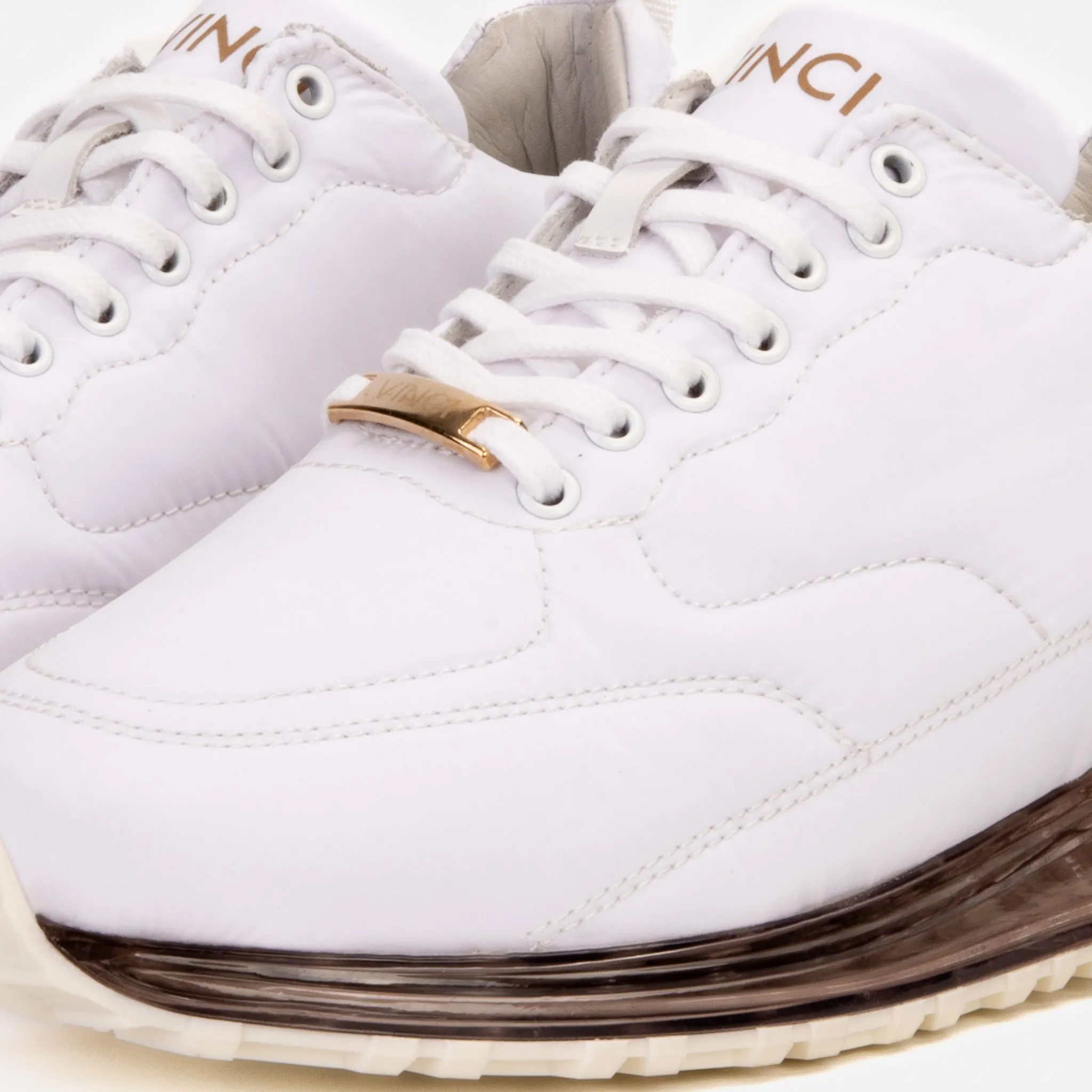 The Lexington White Leather Men Sneaker Comfortable Wear