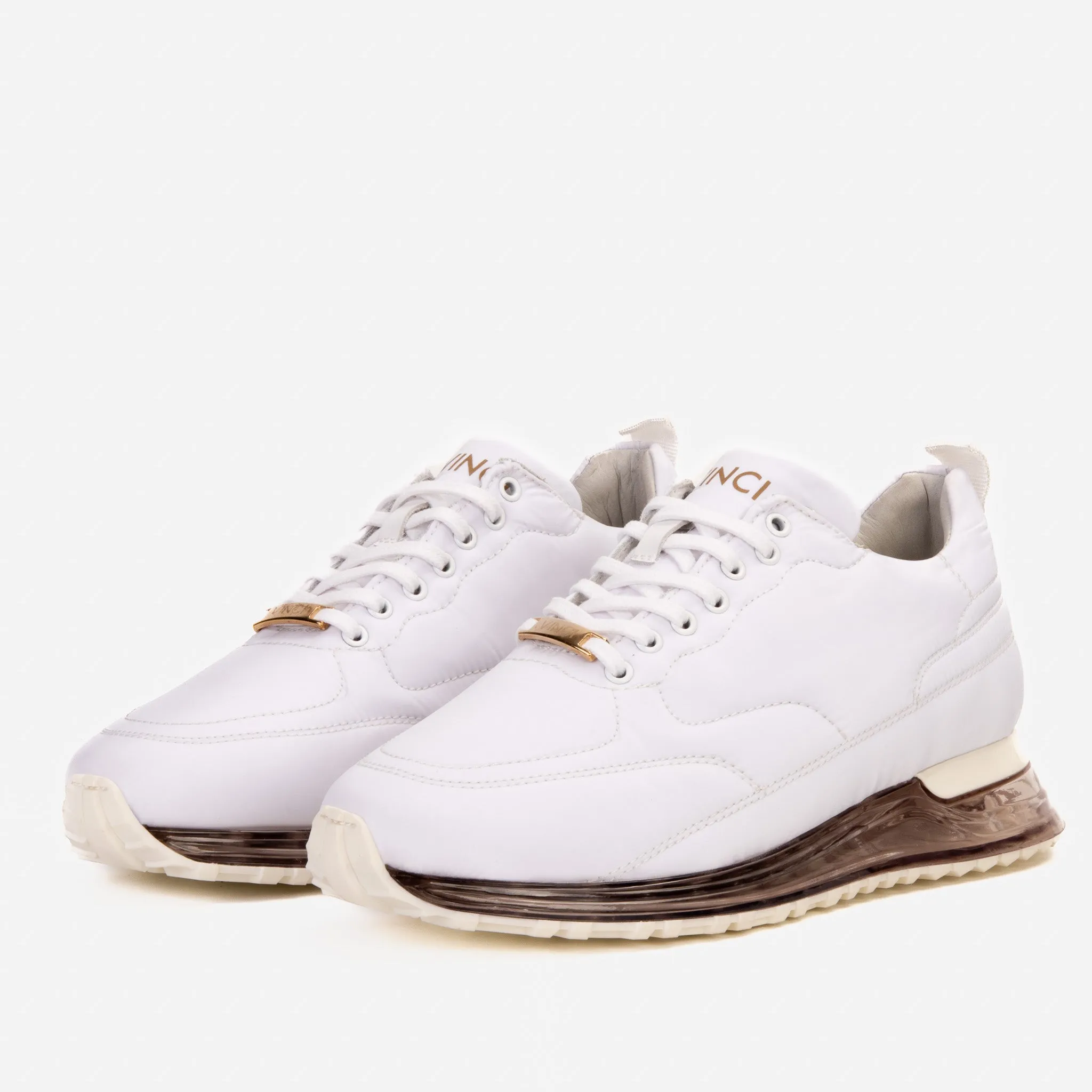 The Lexington White Leather Men Sneaker Comfortable Wear