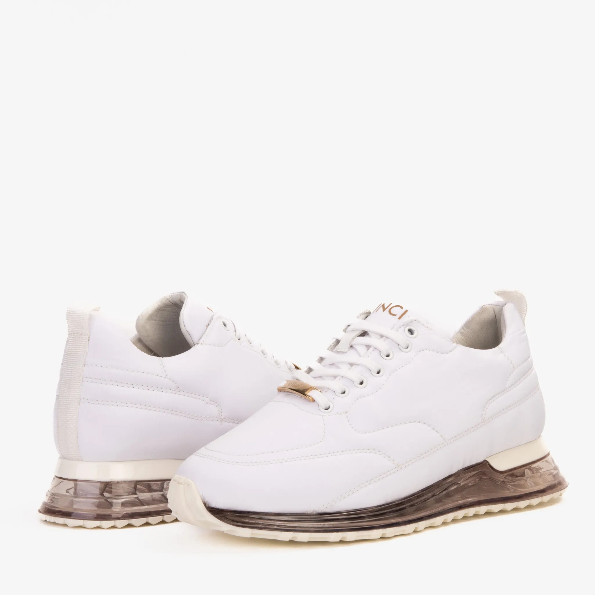 The Lexington White Leather Men Sneaker Comfortable Wear