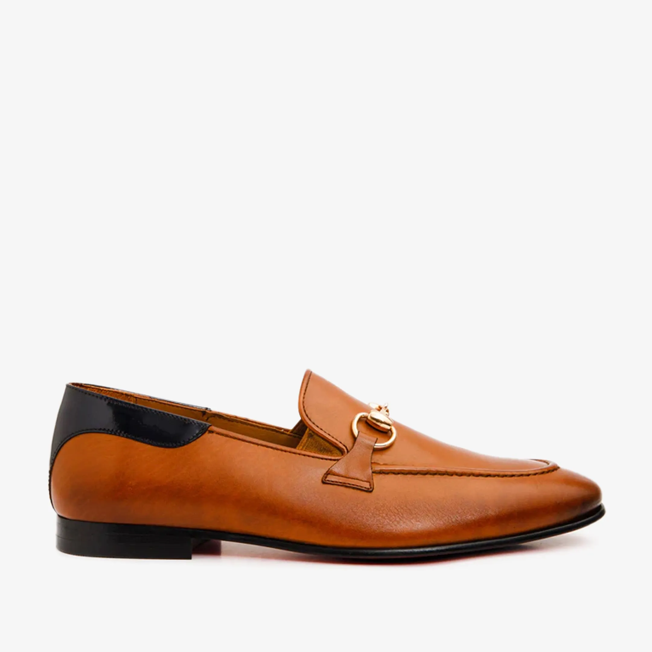 Best Seller Street Fit The Maratea Brown Leather shoe Bit Loafer Men Shoe