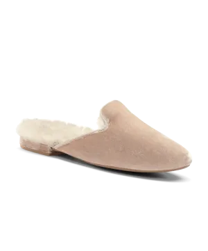 The Phoebe - Cream Faux Fur No-Slip Comfort