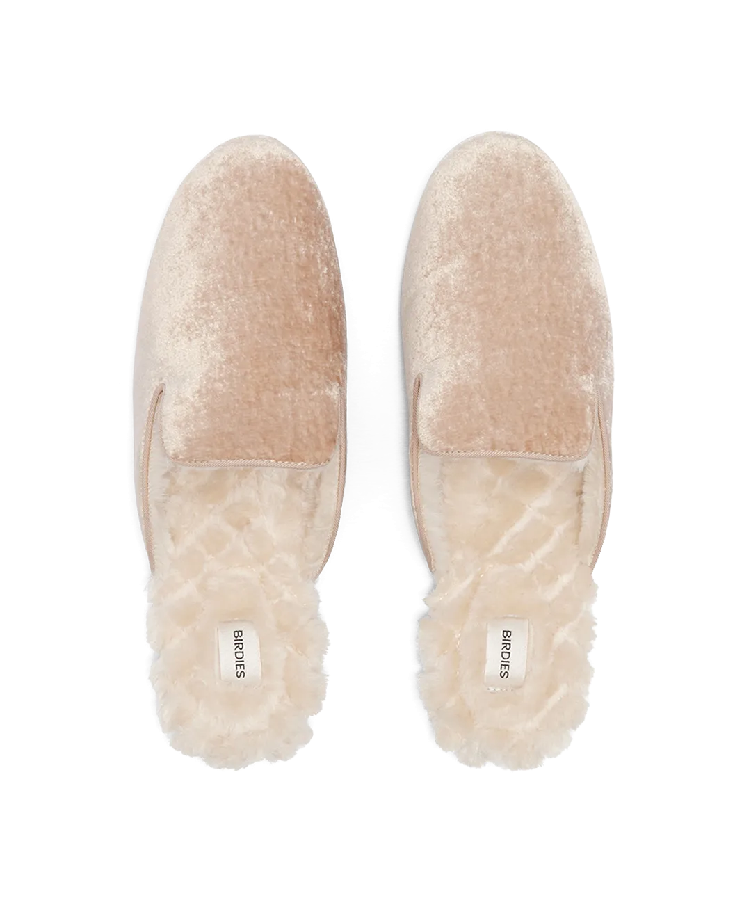 The Phoebe - Cream Faux Fur Cushioned Upper