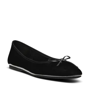 The Songbird - Black Patent Leather garden party Ergonomic Shoe Shape