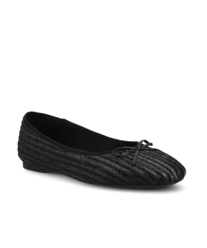 The Songbird - Black Raffia Chic Design Charity Glow