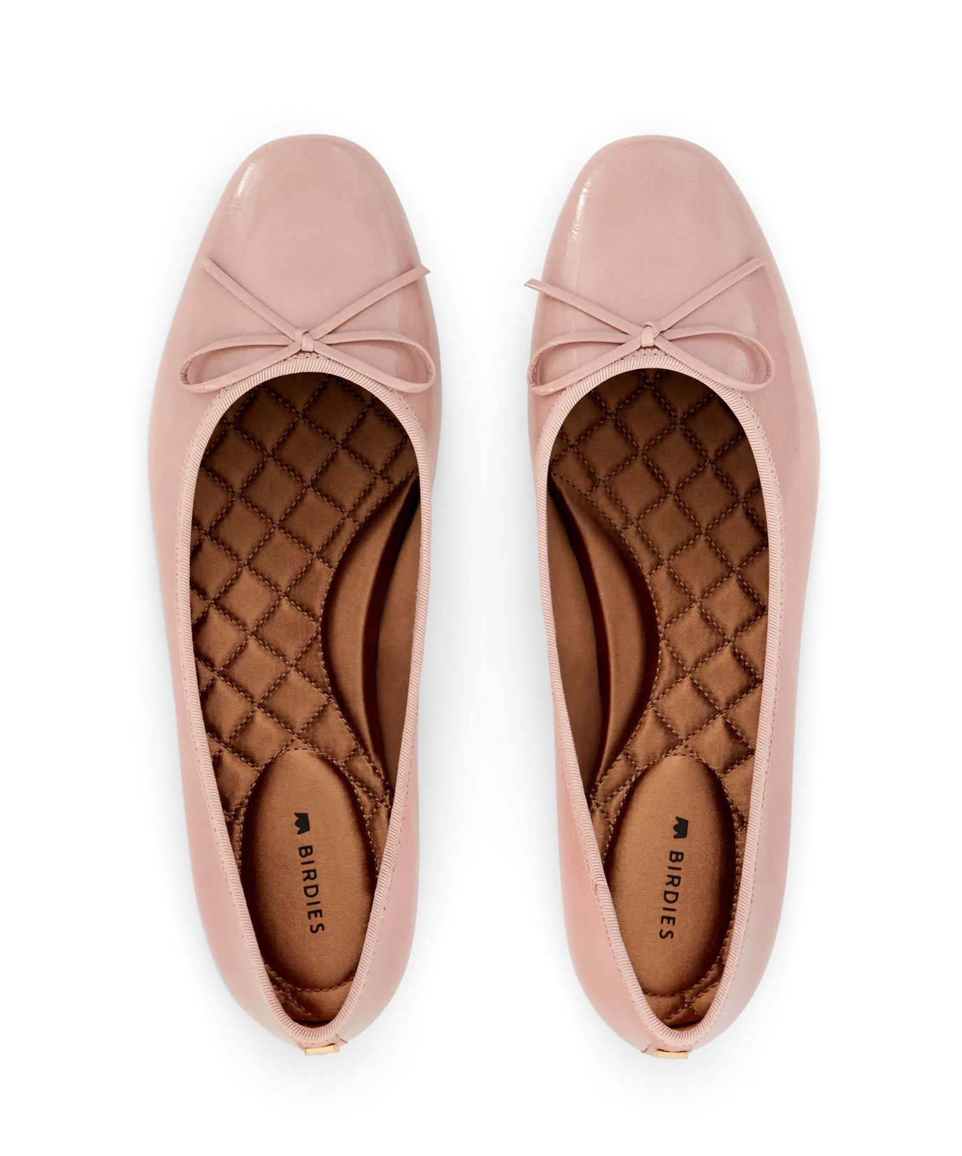 The Songbird - Blush Patent Leather Simple Walk