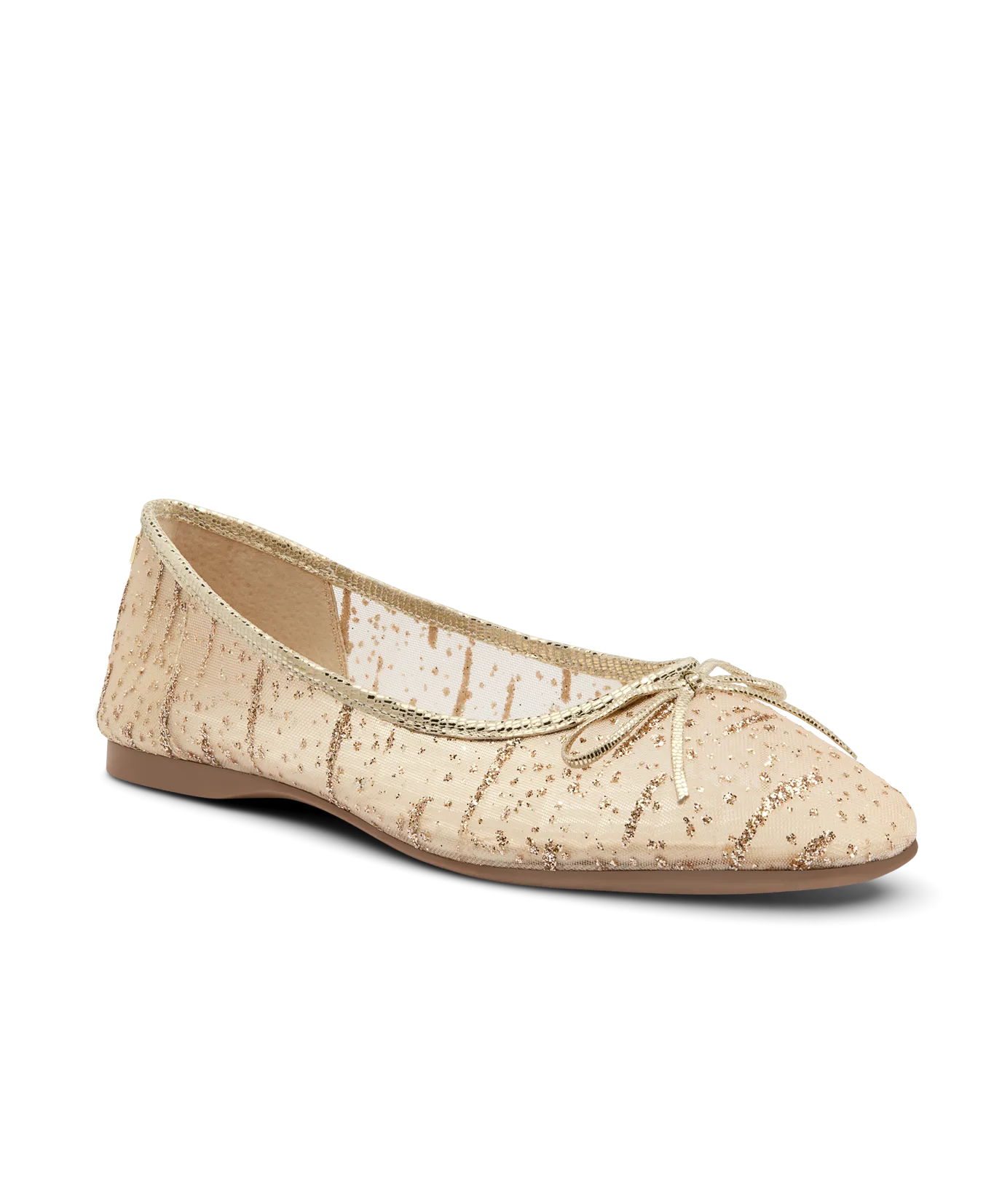 The Songbird - Gold Mesh Sparkle Lunch Break Stylish Fit
