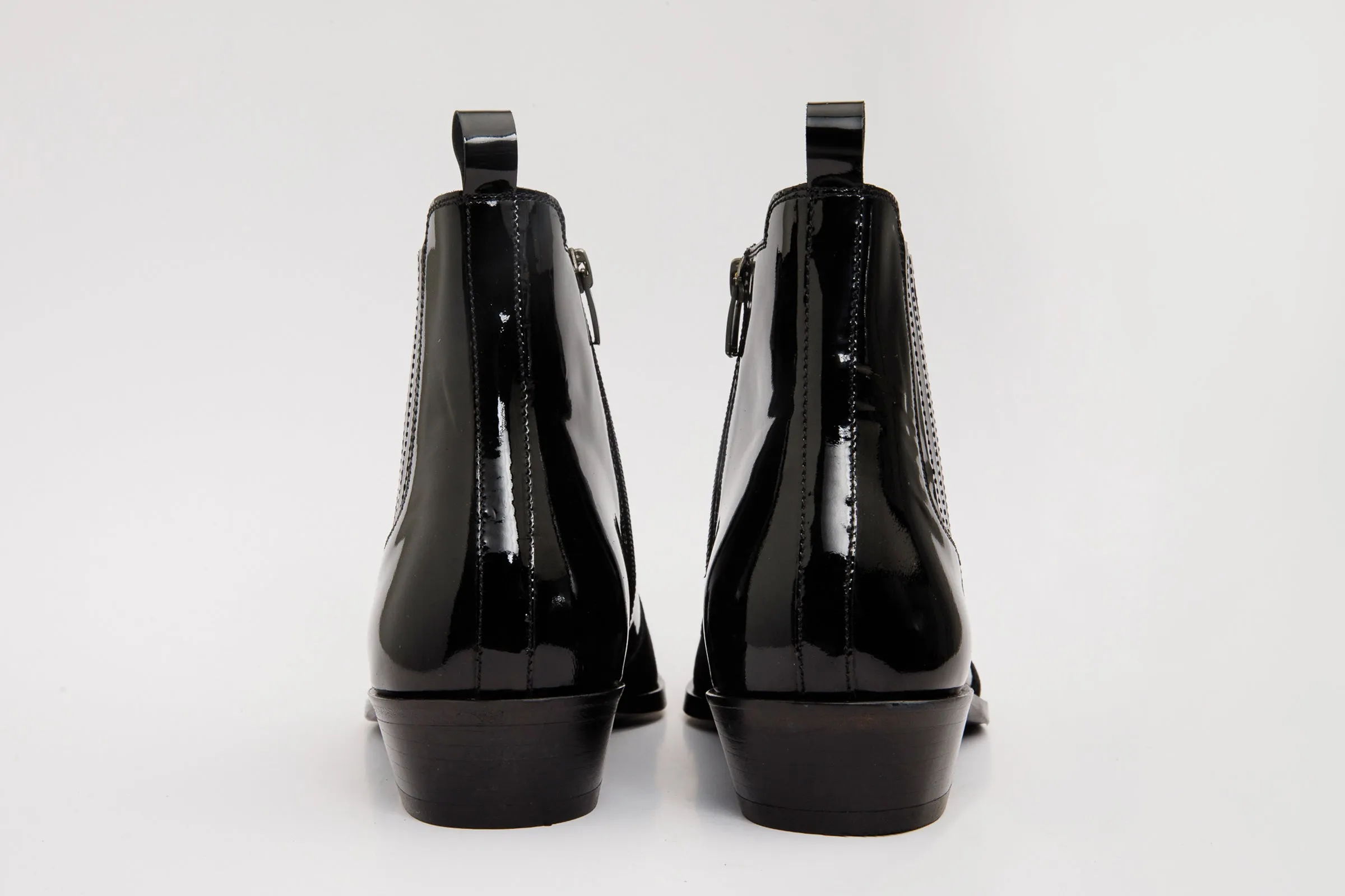 The Sorhag Black Suede Leather Dress Men Boot Casual-Core