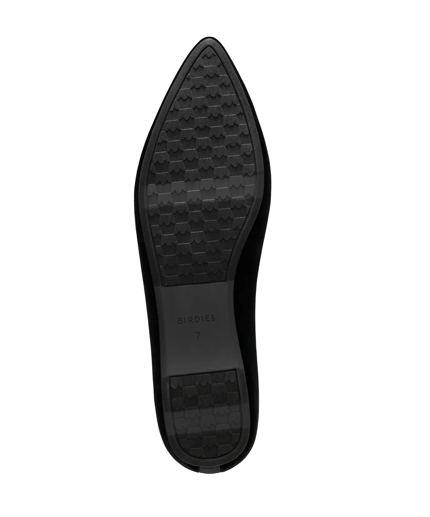 The Sparrow - Black Velvet Foot-Friendly Fit