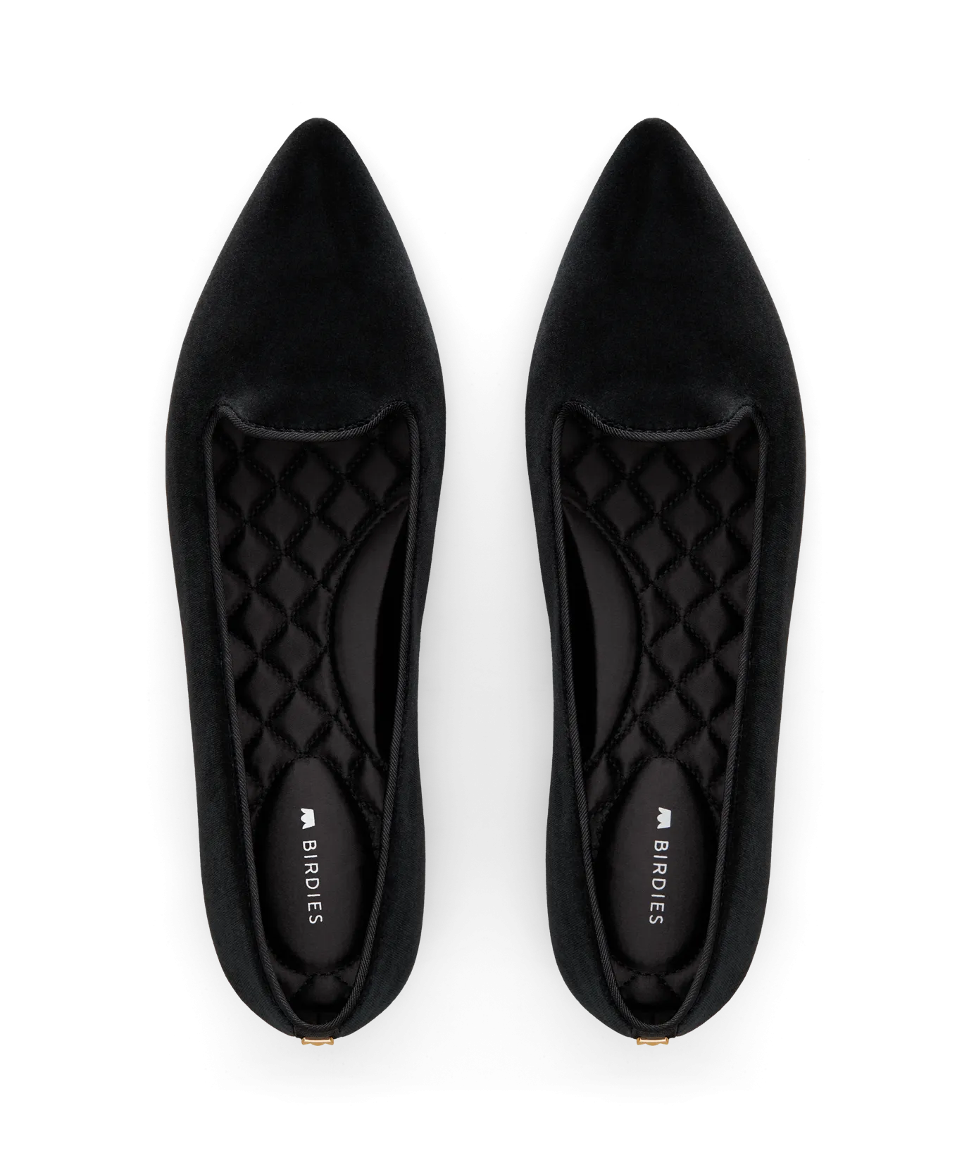 The Sparrow - Black Velvet Foot-Friendly Fit