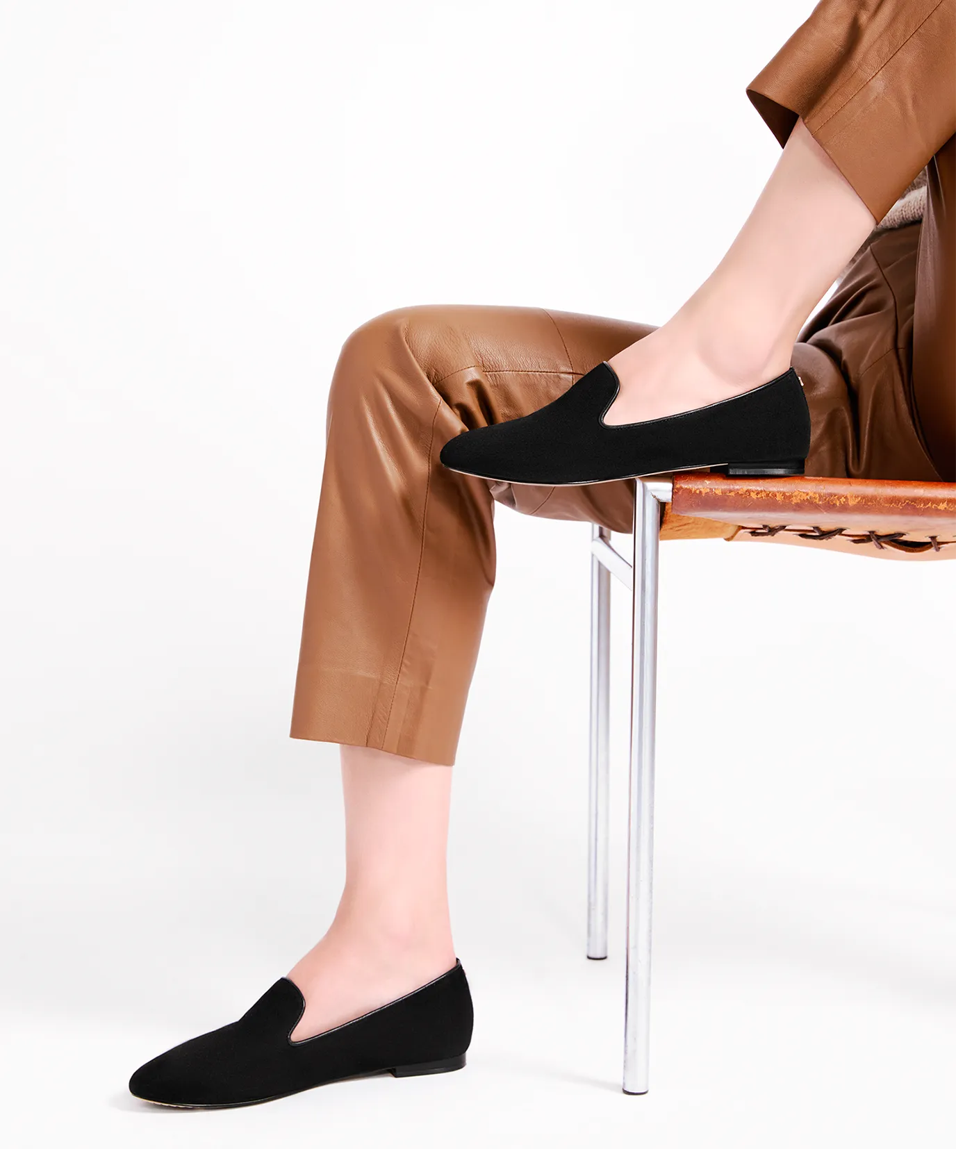The Starling - Black Suede Style Icon