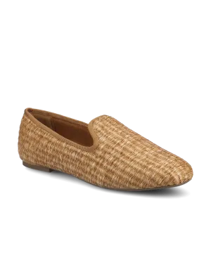 The Starling - Tan Raffia Flexible Sole Fresh Dash