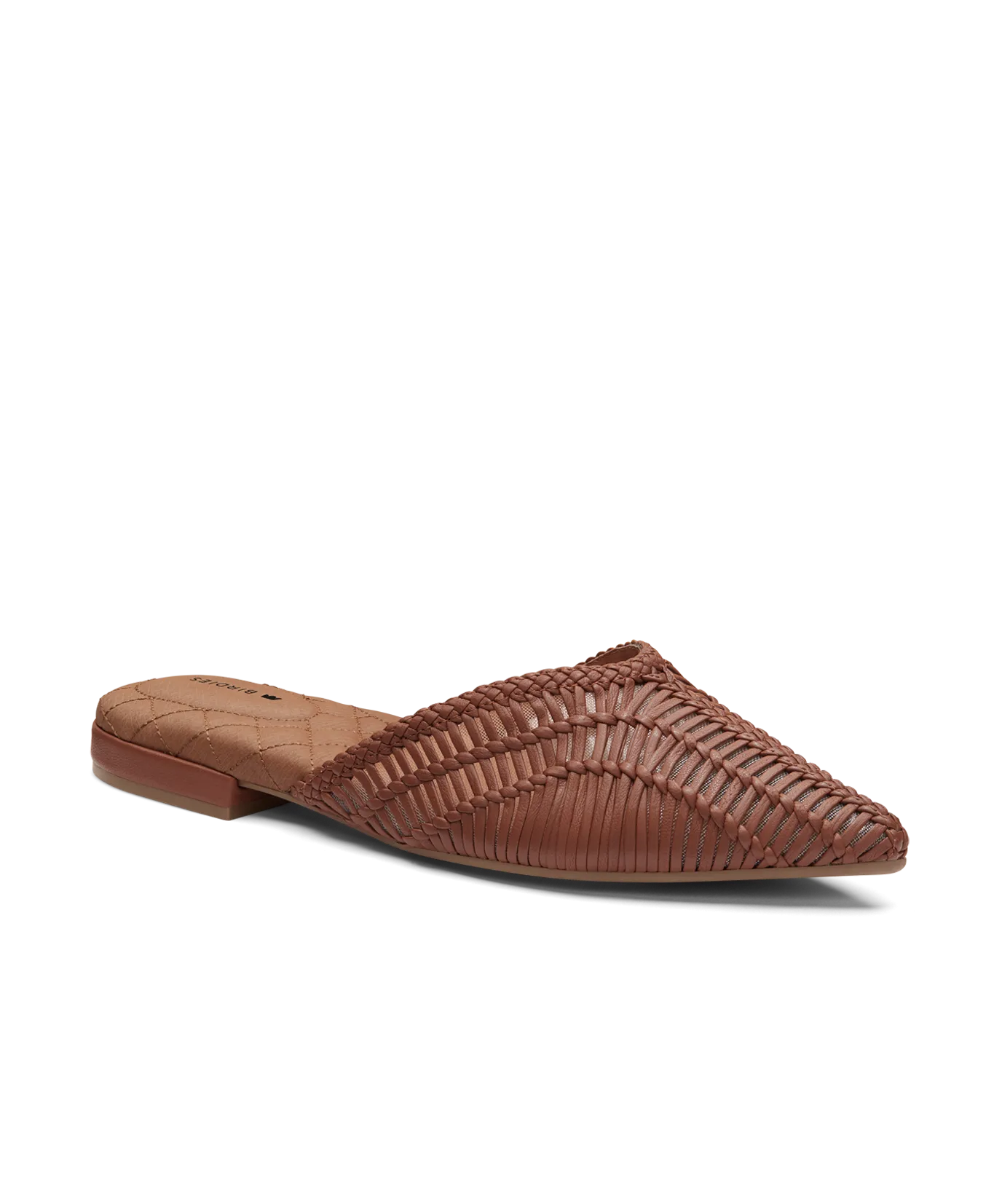 The Swan - Cognac Woven Leather Durable Design