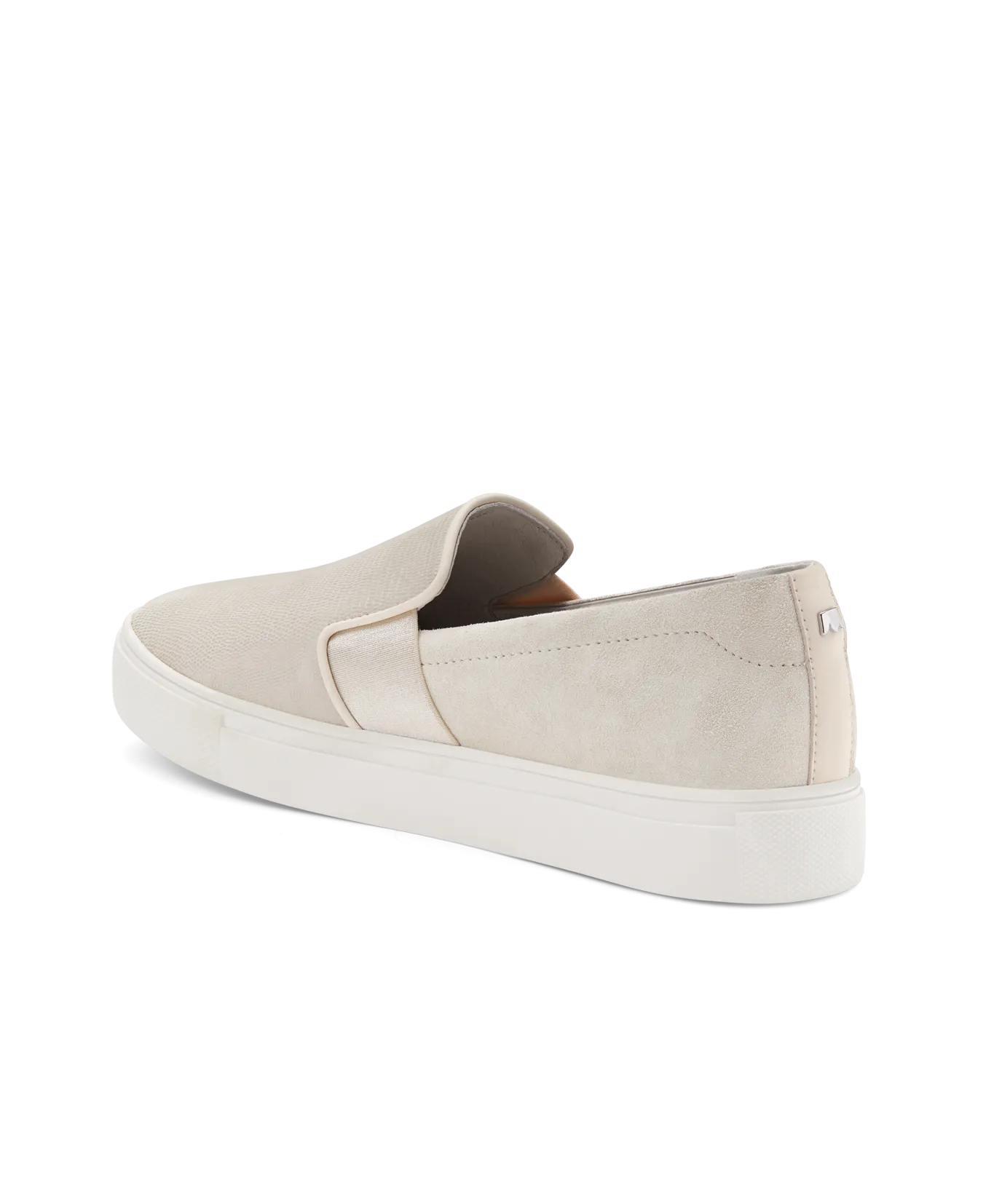 The Swift - Bone Embossed Leather Casual Look