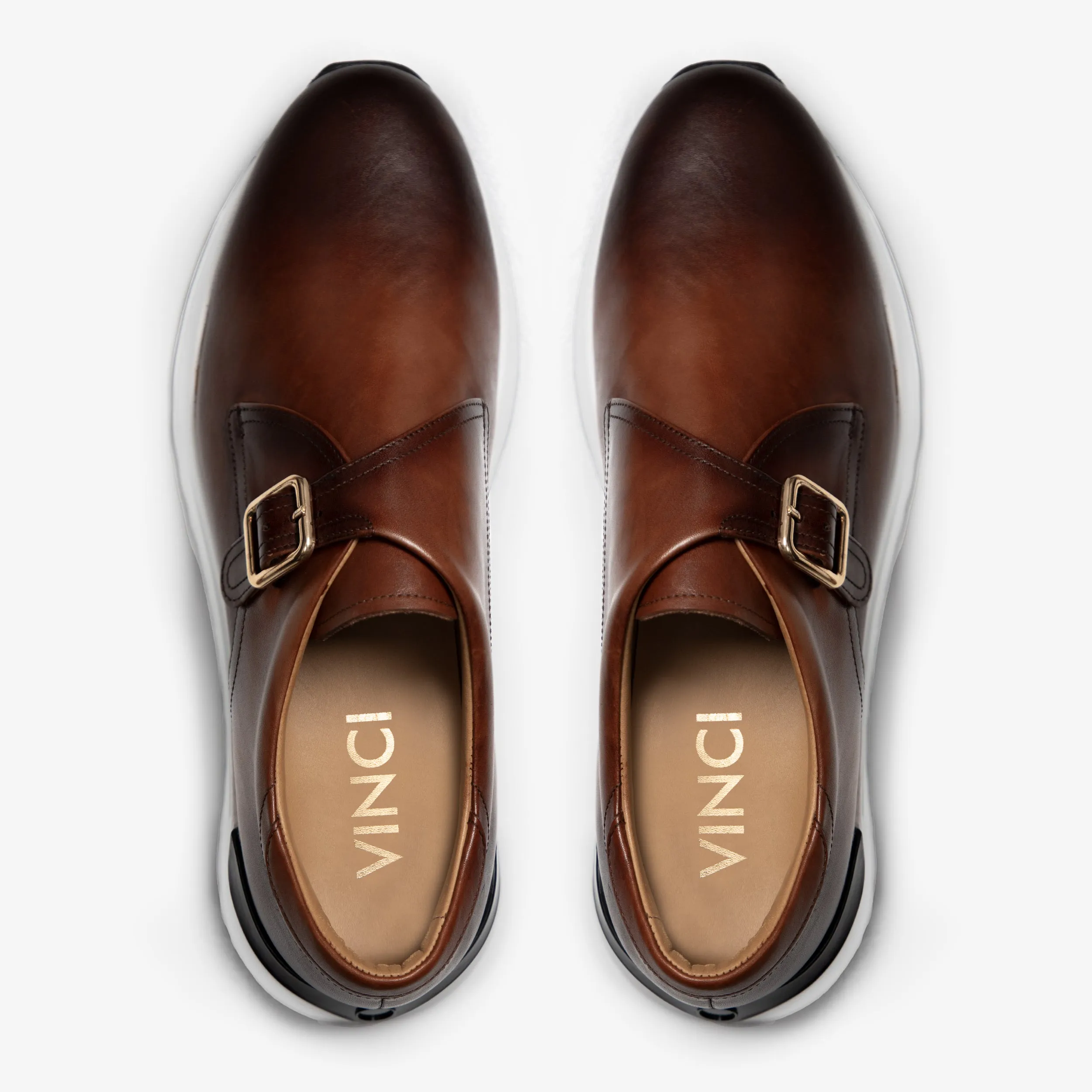 The Torino Tan Leather Men Sneaker Shock-guard