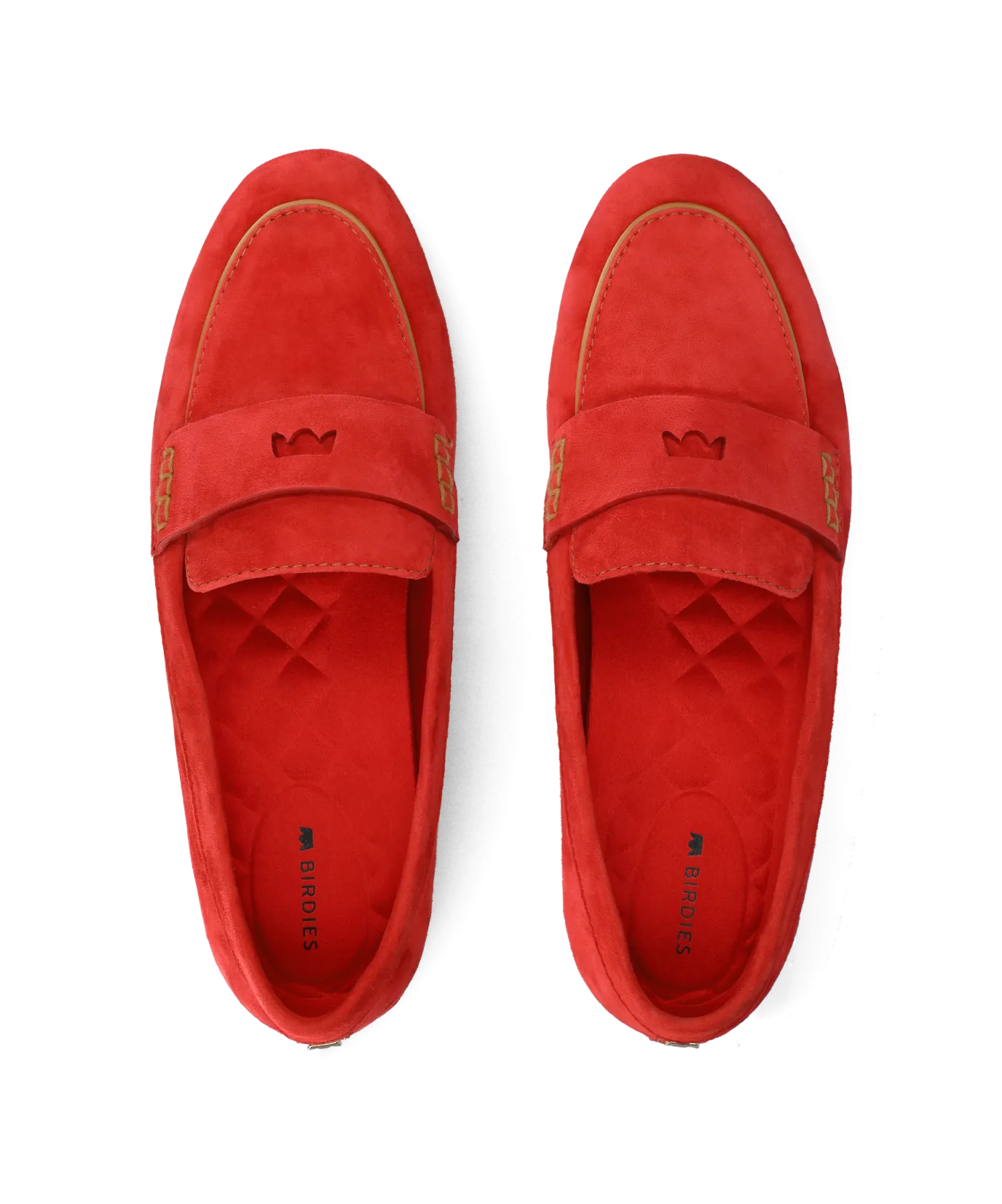 The Vesper Driver - Red Suede Minimal Comfort