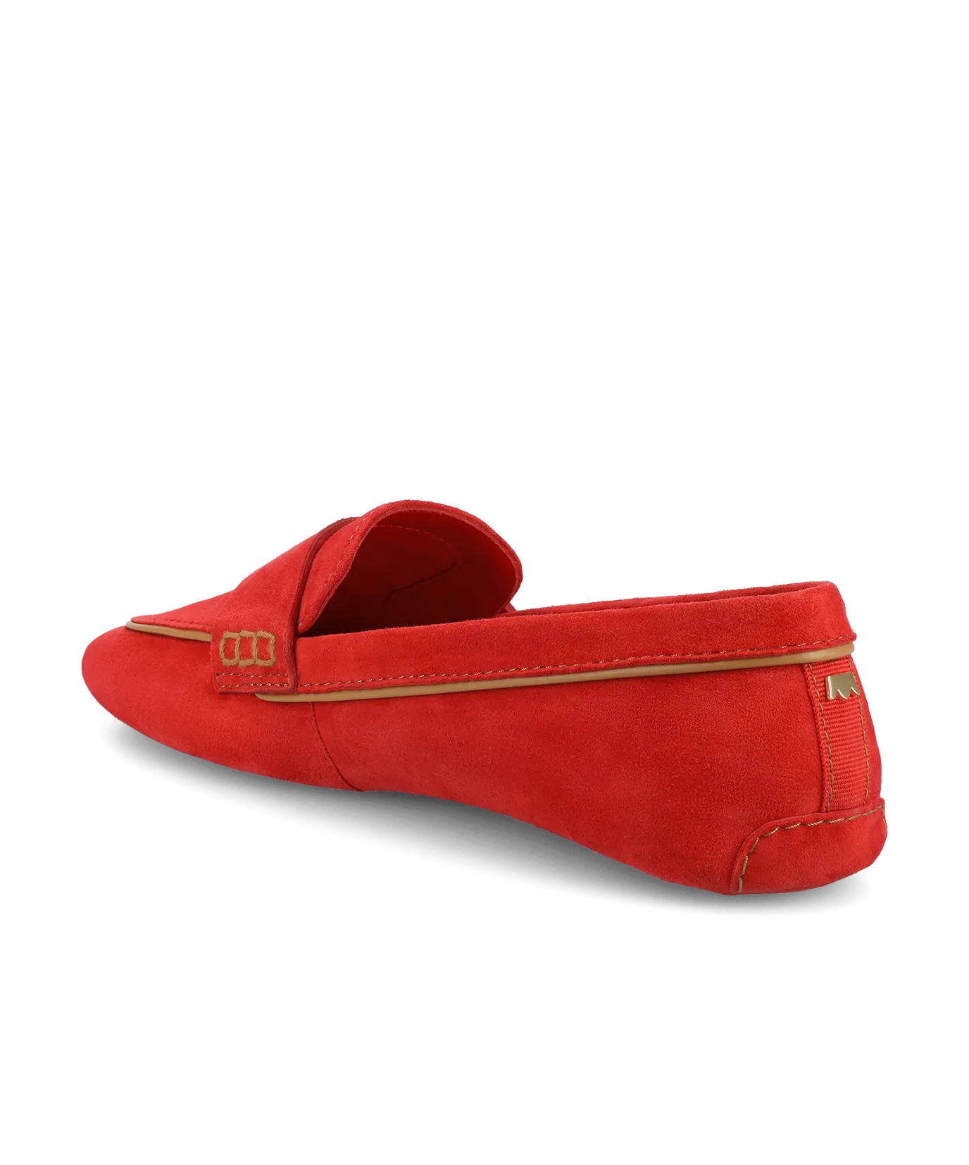 The Vesper Driver - Red Suede Minimal Comfort