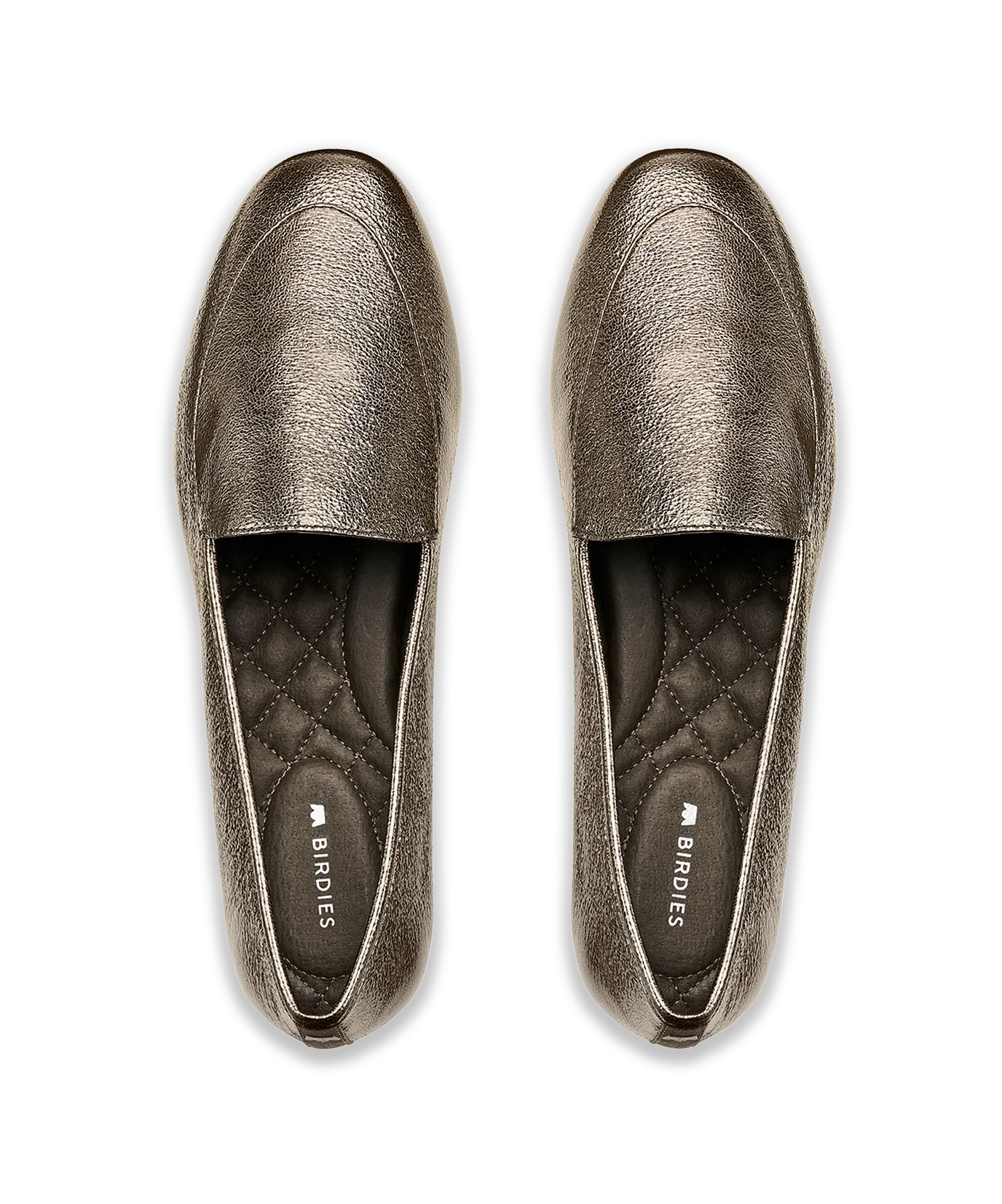 The Vesper - Pewter Leather Cushioned Support