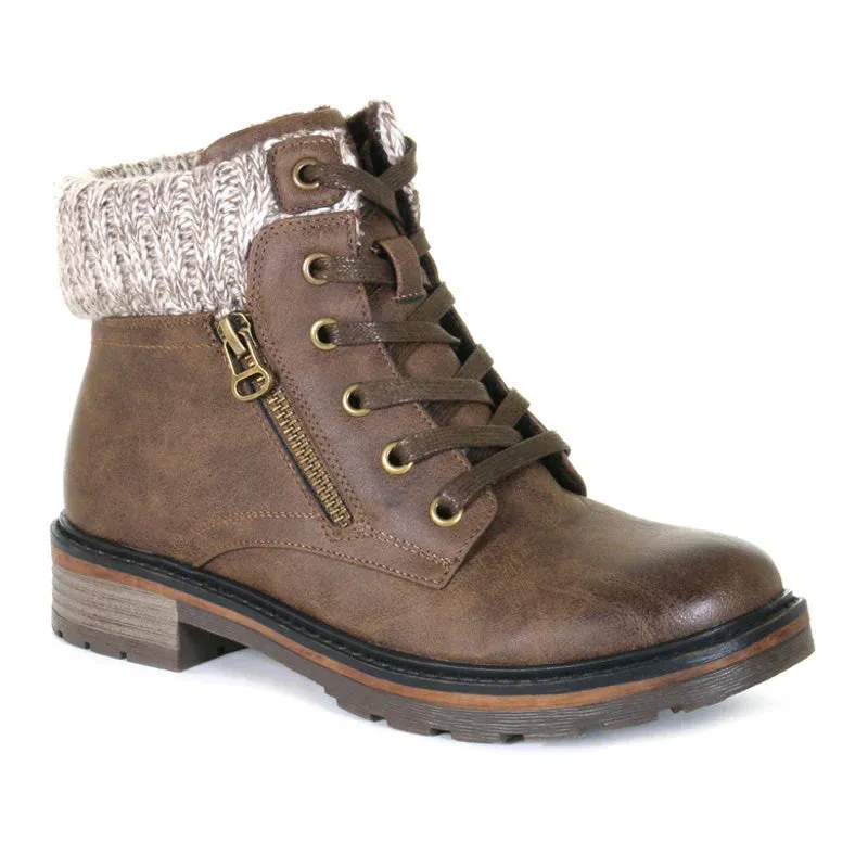 Thermal Lining Women's Wanderlust Amy Waterproof Boot - Dark Tan