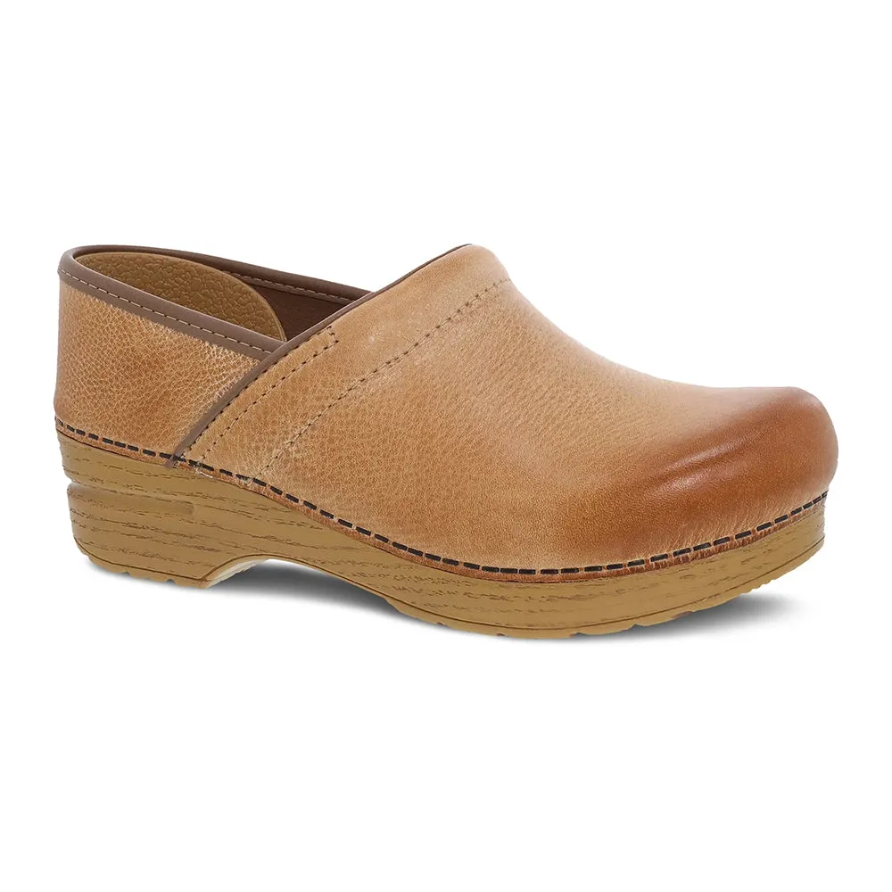 Dansko Professional Honey Distressed Women's Wide Womens Shoes Honey Distressed
