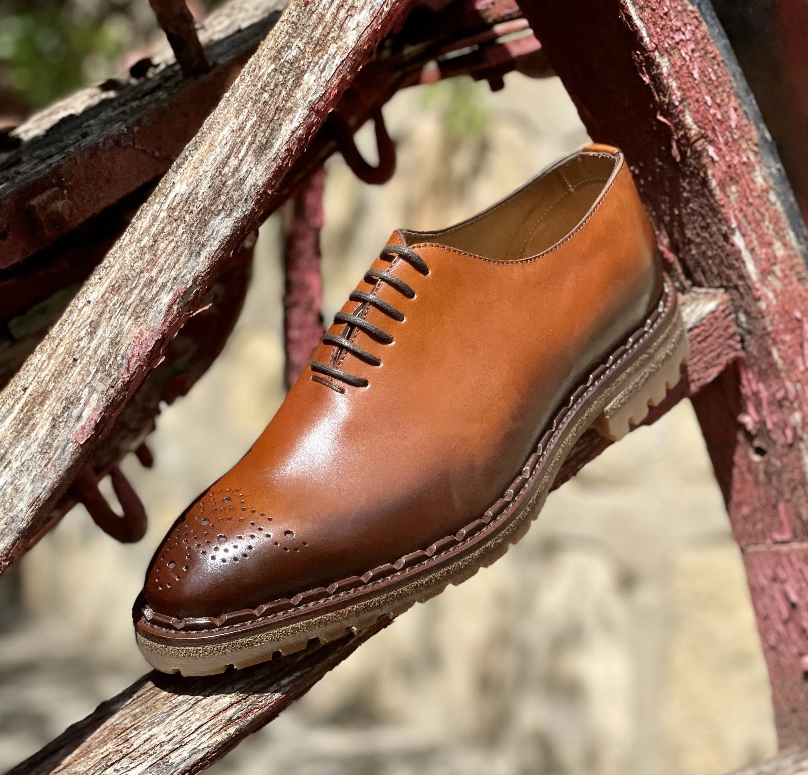 Timeless Cap-Toe COLONIAL WHOLECUT GIAMAICA