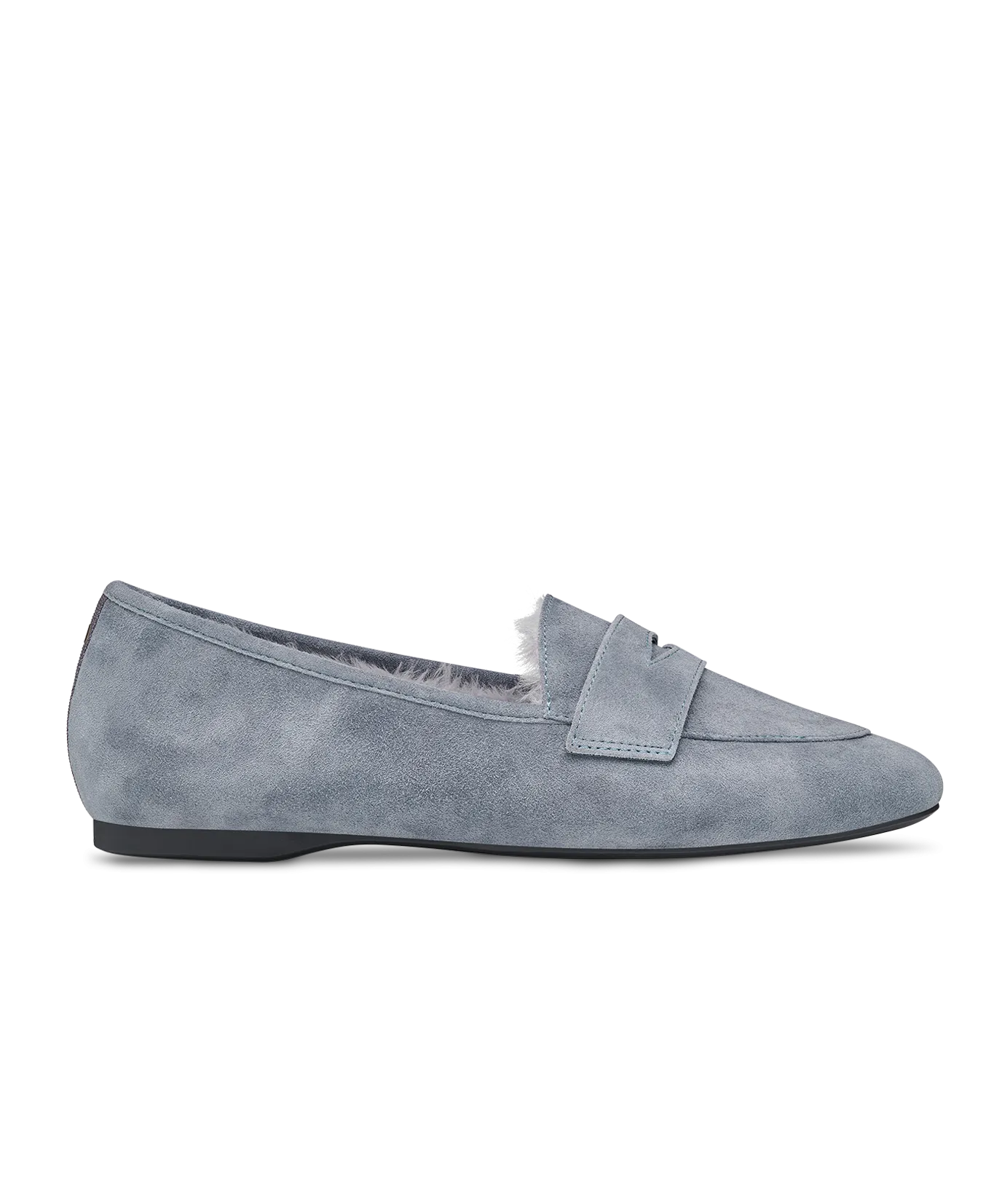 Timeless elegance The Vesper - Smoke Suede Faux Fur