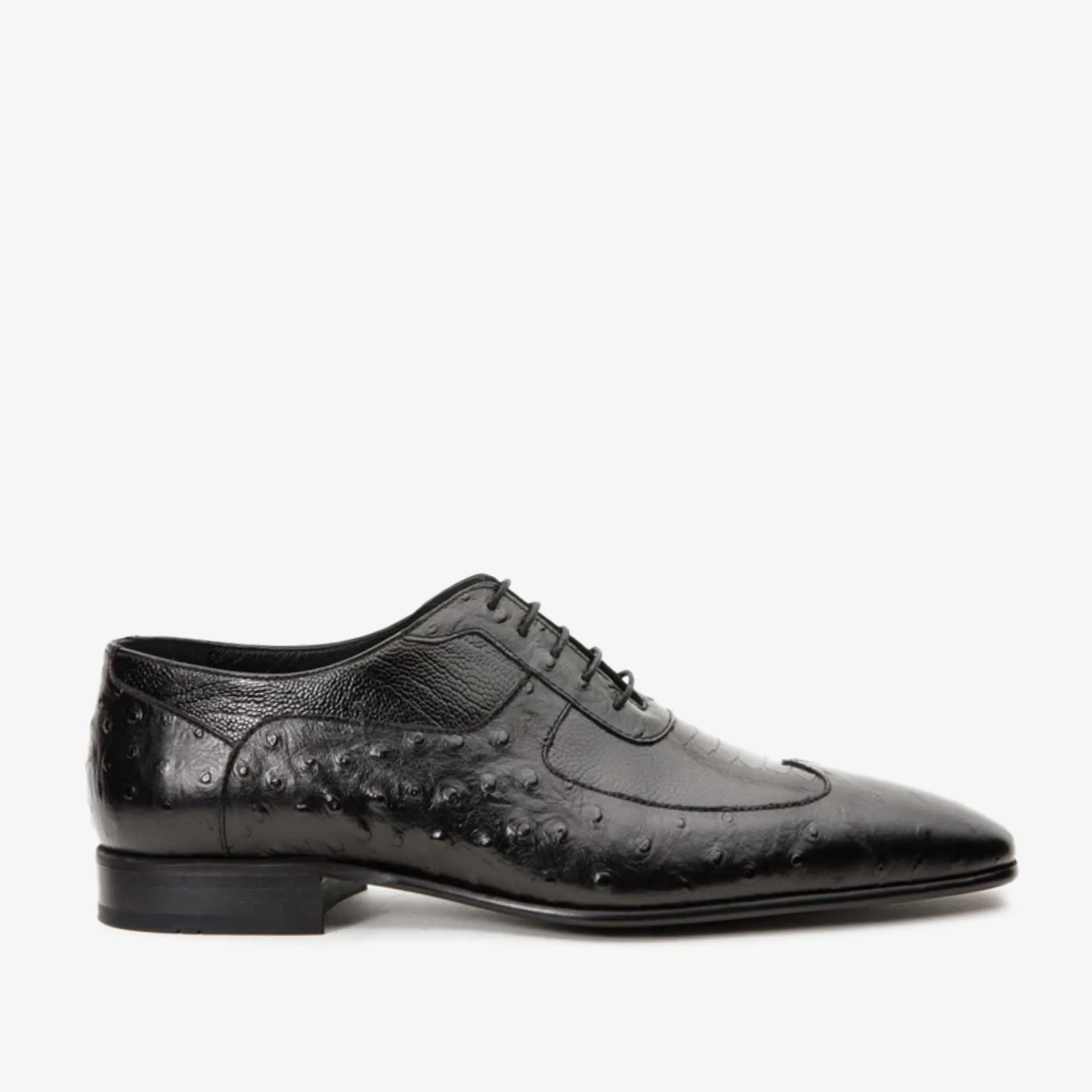 Safe Land The Alabama Black Wingtip Oxford Men Shoe