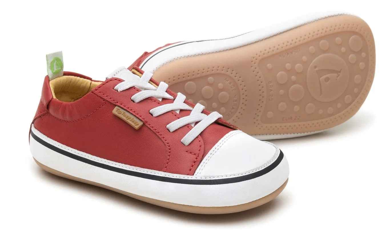 Tip Toey Joey Boy's and Girl's Funky Sneakers, Pomo/White Vintage Styles