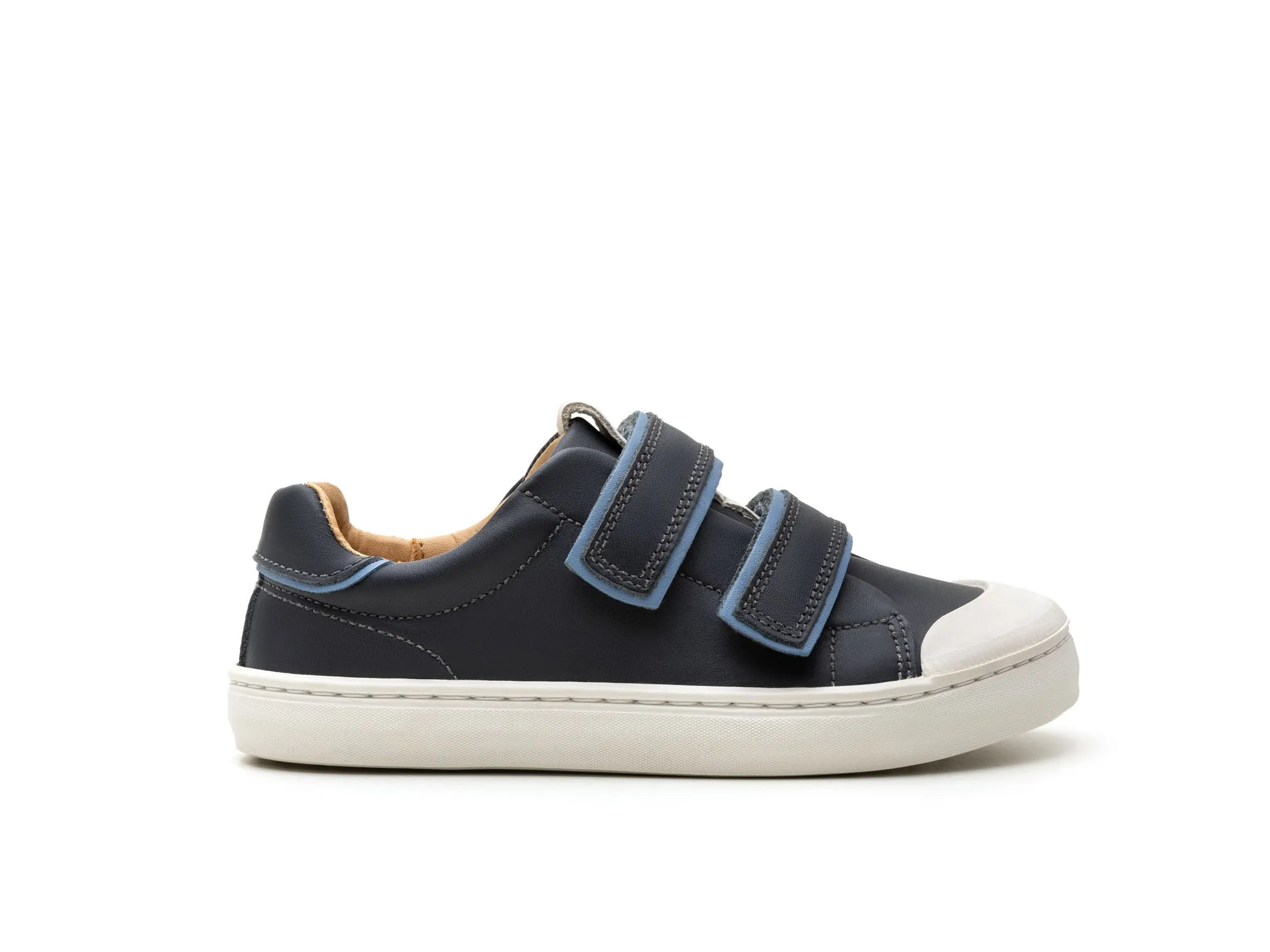 Tip Toey Joey Boy's and Girl's Ramp Colors Sneakers - Ash / Denim / Denim Pastel Kids