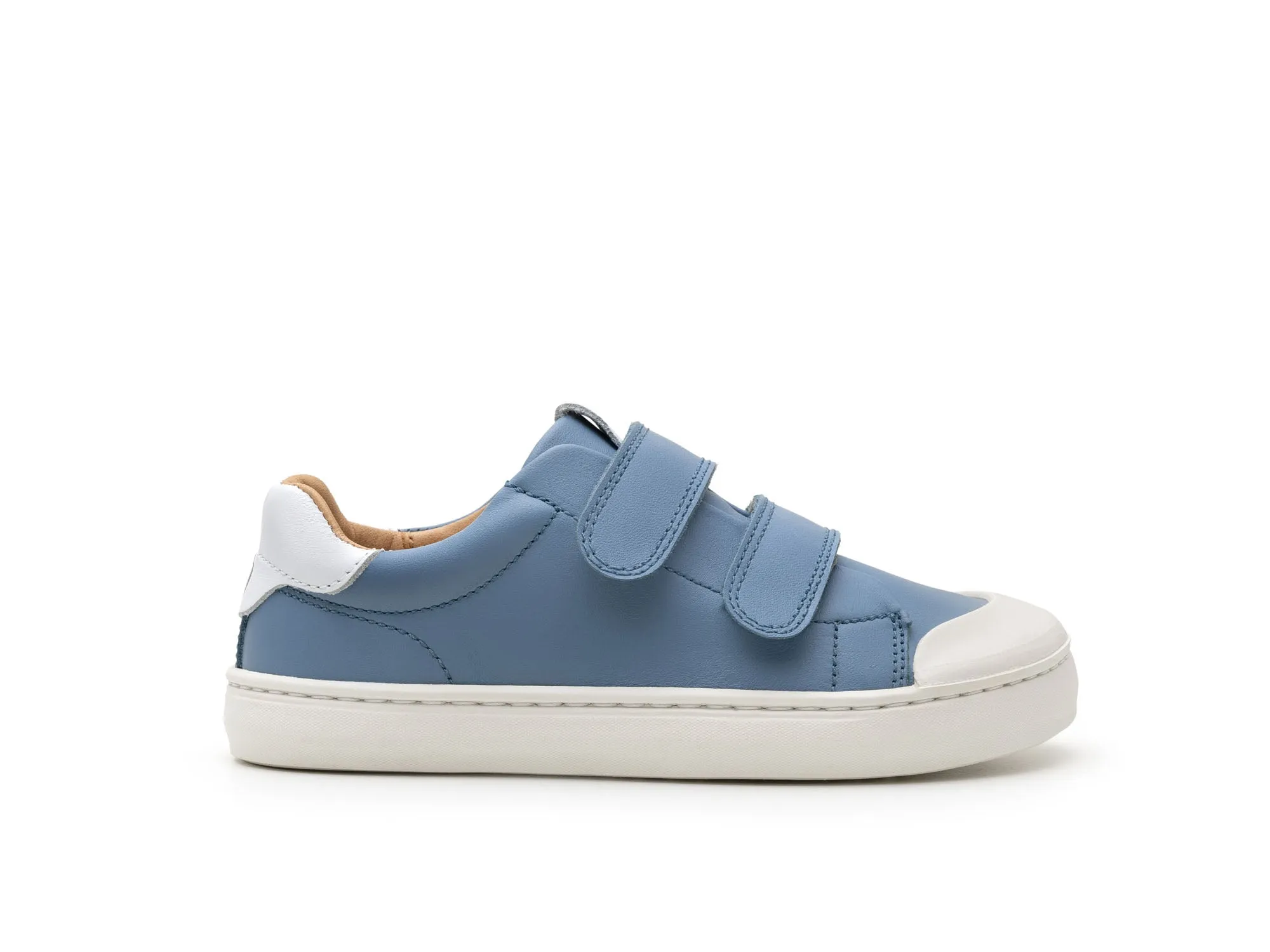 Tip Toey Joey Boy's and Girl's Ramp Sneakers - Denim / White Distinctive Look