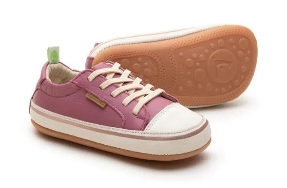 Tip Toey Joey Girl's Funky Sneakers, Sunset Mauve/Tapioca Soft Interior
