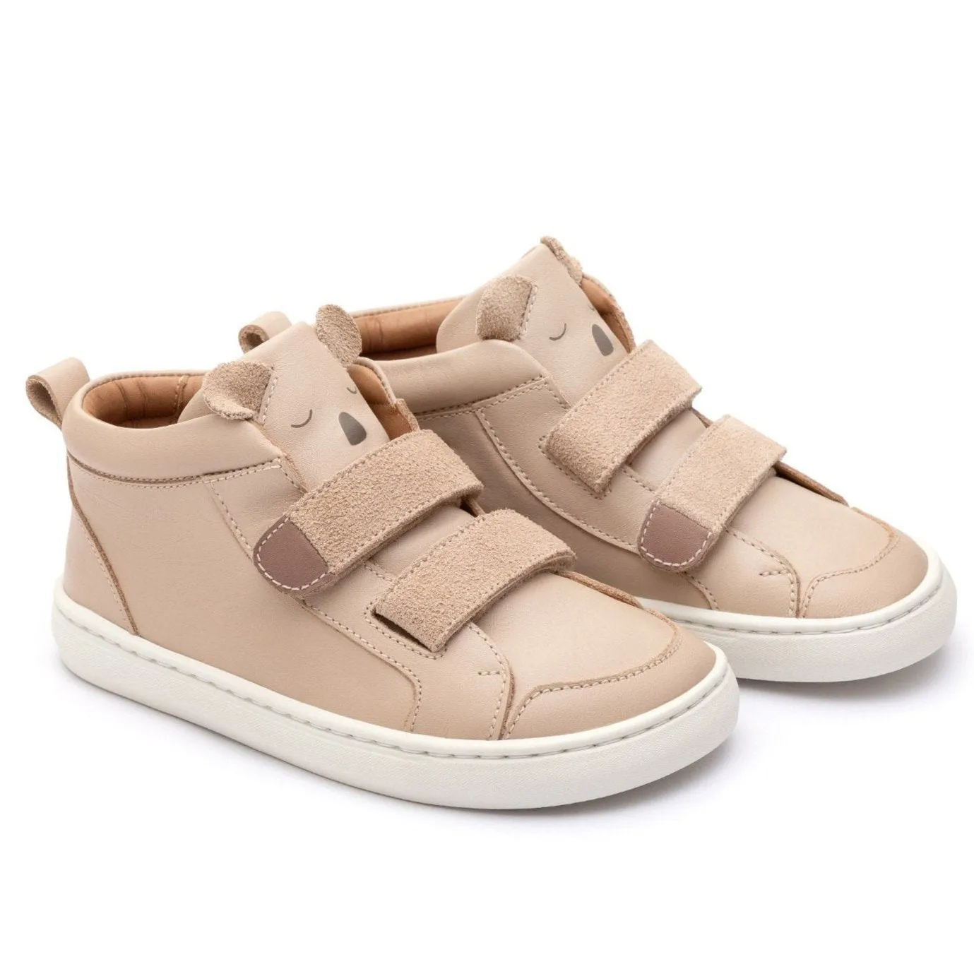 Classic kids' looks Rubber - soled kids' shoes Tip Toey Joey Girl's Koala Hug Boots - Yogurt / Rose Smoke / Mogno Rose