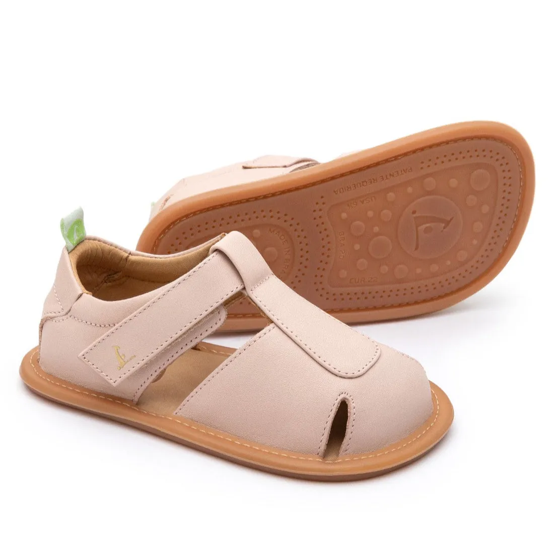Tip Toey Joey Girl's Parky Sandals - Cotton Candy Floral kids' outfits Teen - sized shoes