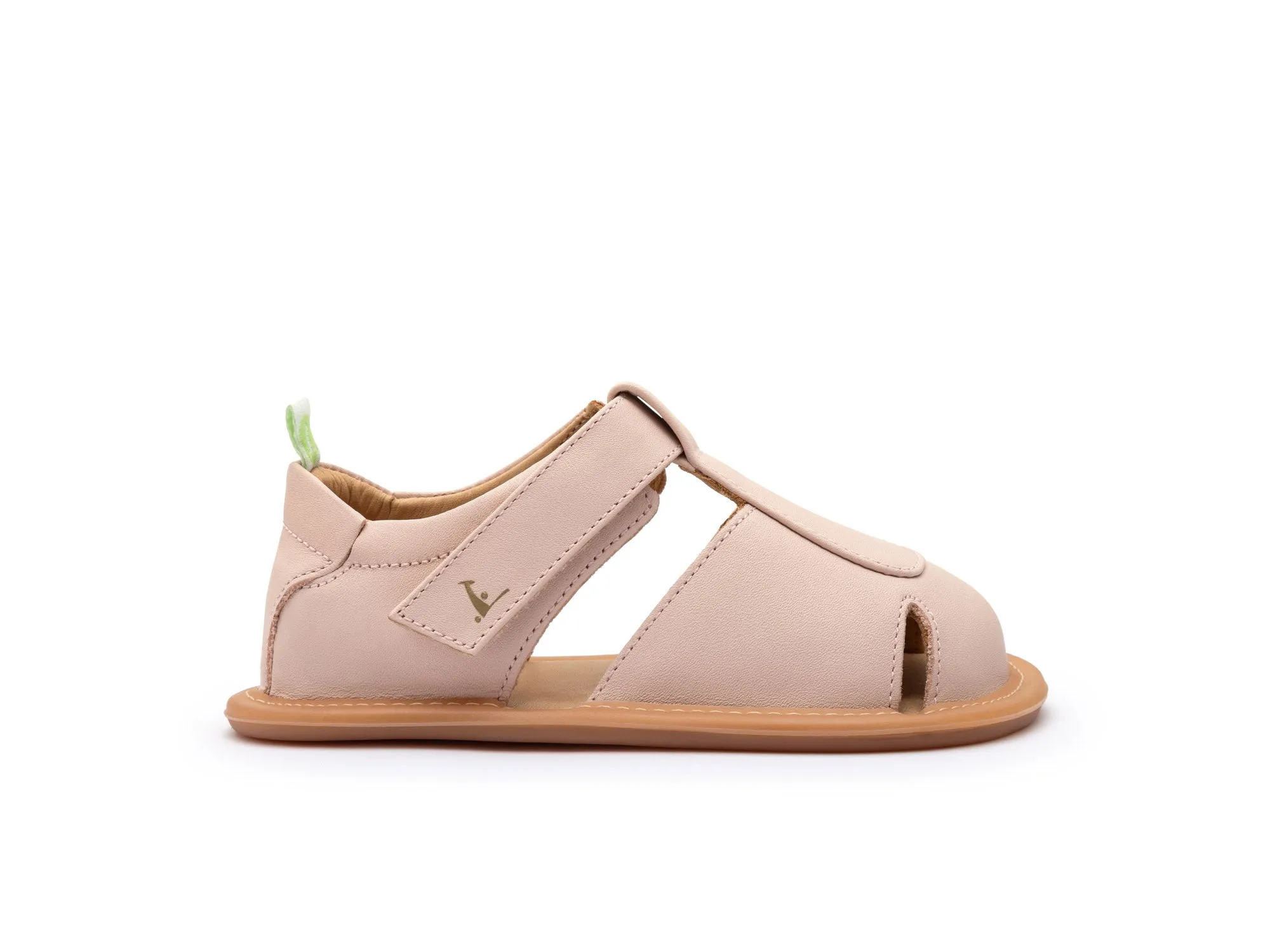 Tip Toey Joey Girl's Parky Sandals - Cotton Candy Buckle Details