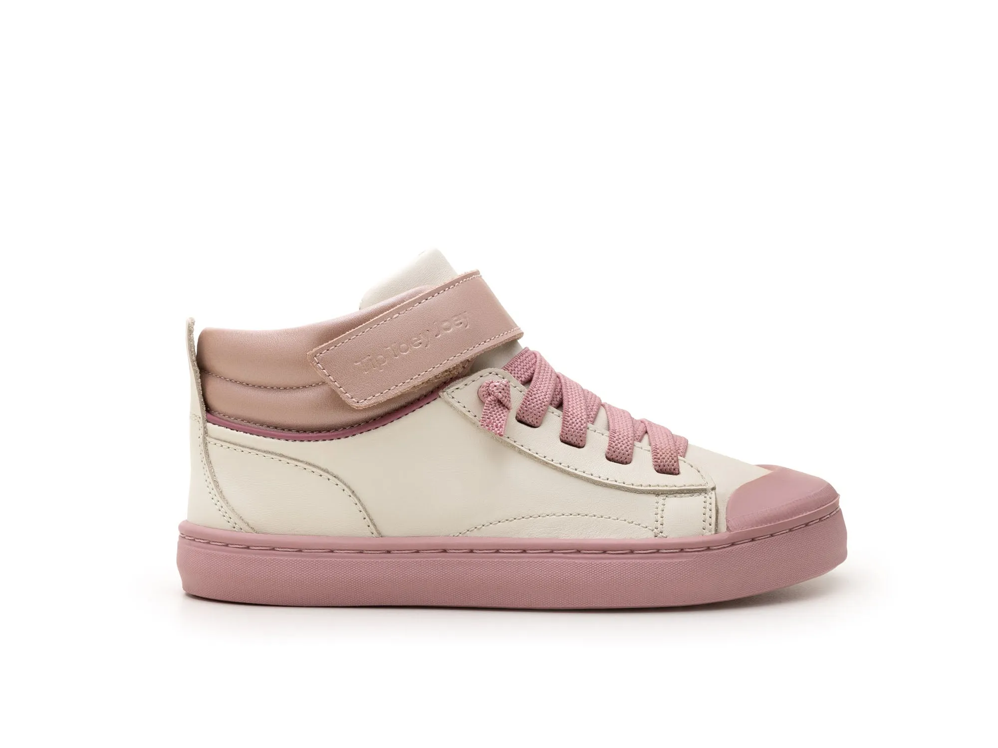 Tip Toey Joey Girl's Peak Sneakers - Tapioca / Pink Dream Size Range