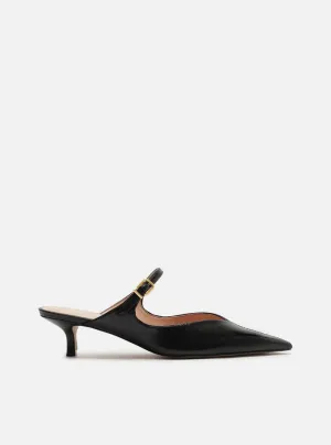 Sleek Heeled Sandals Heeled Evening Sandals Annabelle Leather Mule